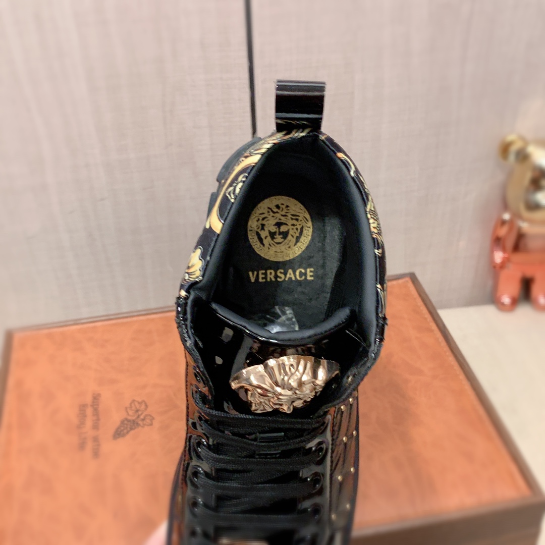 High-top Nuevo: Precio de fábrica: [Rayo] [Rayo] "VERSACE VERSACE *" Más nuevo - Explosión Zapatos c