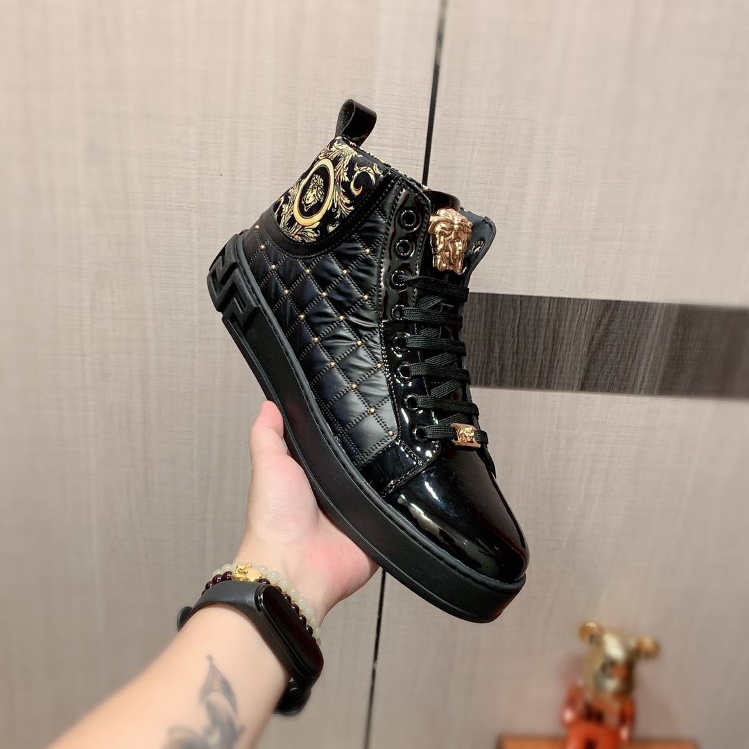 High-top Nuevo: Precio de fábrica: [Rayo] [Rayo] "VERSACE VERSACE *" Más nuevo - Explosión Zapatos c