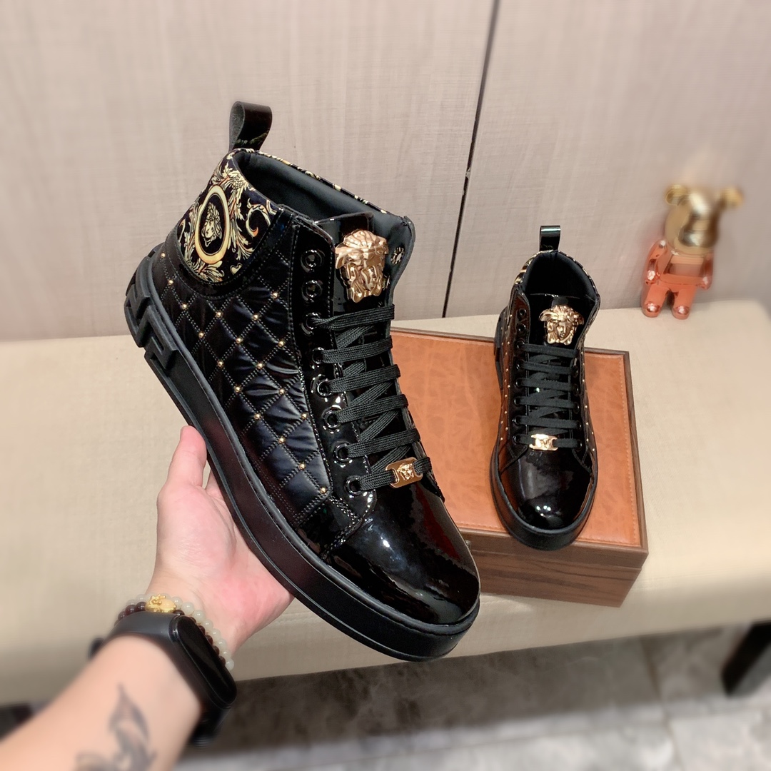 High-top Nuevo: Precio de fábrica: [Rayo] [Rayo] "VERSACE VERSACE *" Más nuevo - Explosión Zapatos c