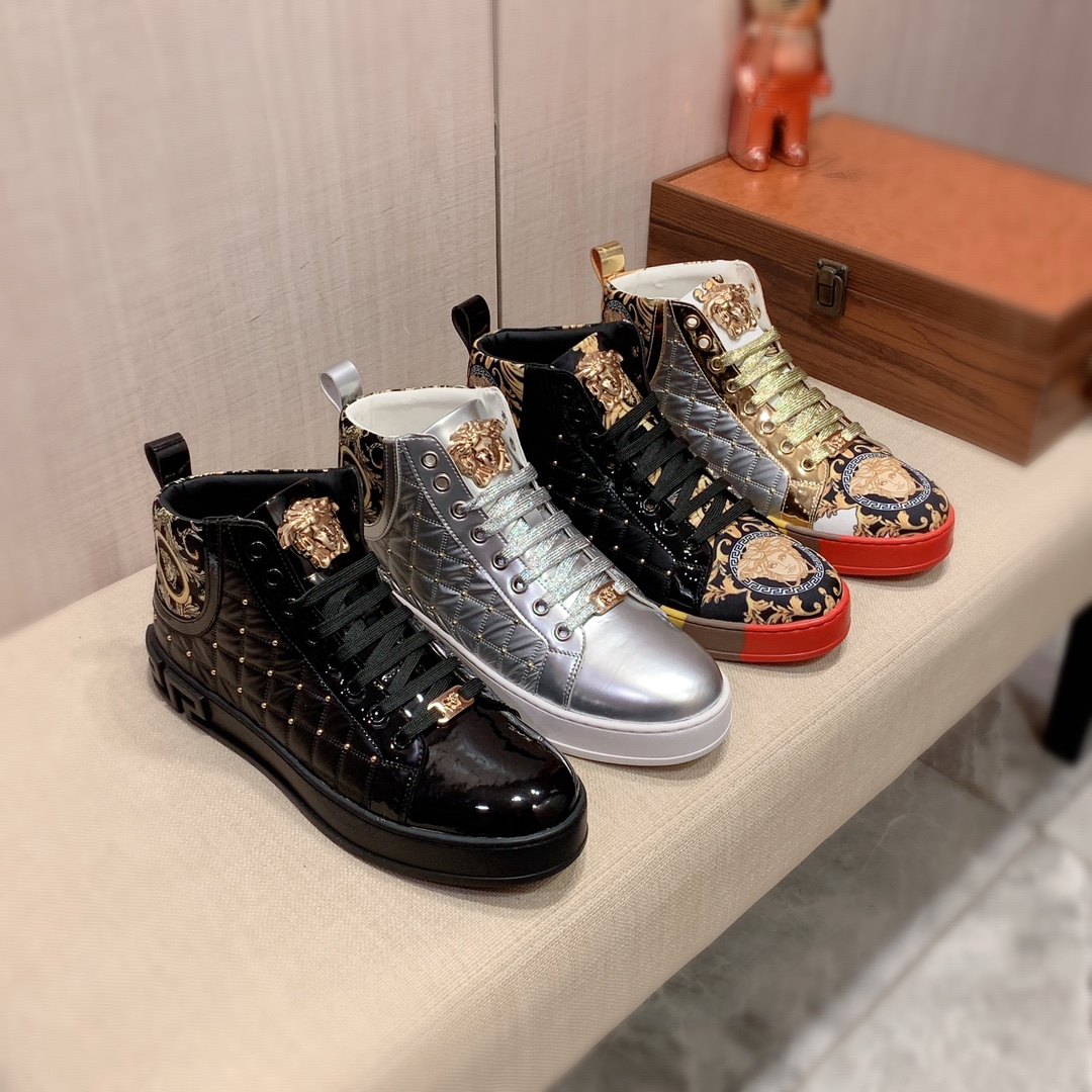 High-top Nuevo: Precio de fábrica: [Rayo] [Rayo] "VERSACE VERSACE *" Más nuevo - Explosión Zapatos c