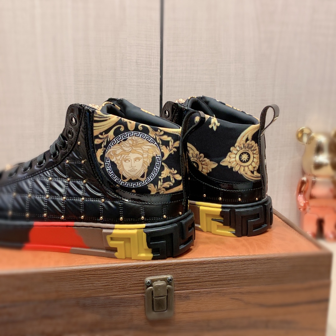 High-top Nuevo: Precio de fábrica: [Rayo] [Rayo] "VERSACE VERSACE *" Más nuevo - Explosión Zapatos c