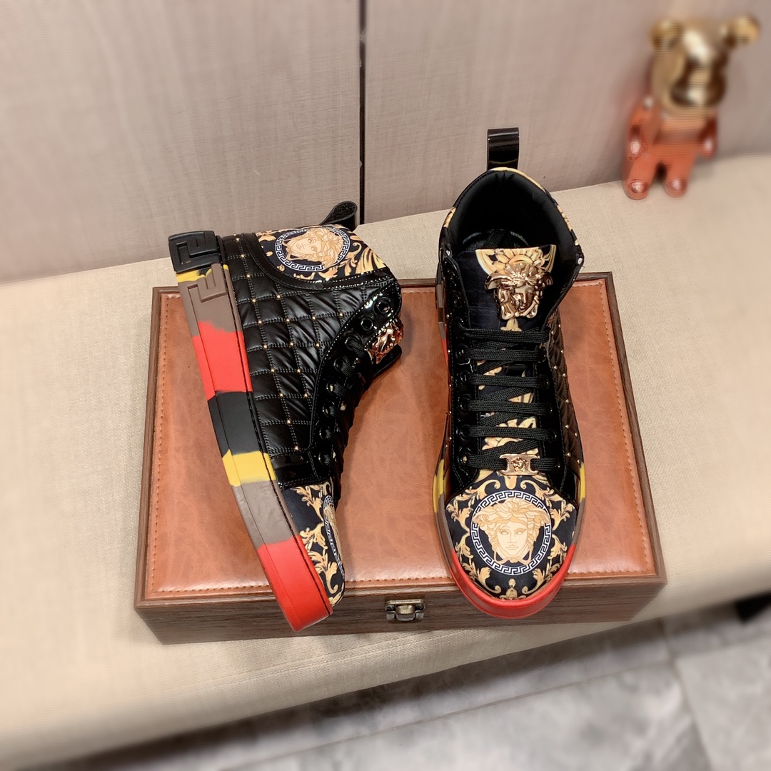 High-top Nuevo: Precio de fábrica: [Rayo] [Rayo] "VERSACE VERSACE *" Más nuevo - Explosión Zapatos c