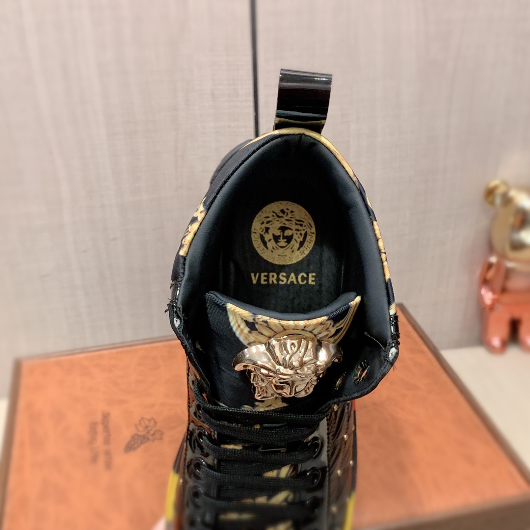 High-top Nuevo: Precio de fábrica: [Rayo] [Rayo] "VERSACE VERSACE *" Más nuevo - Explosión Zapatos c