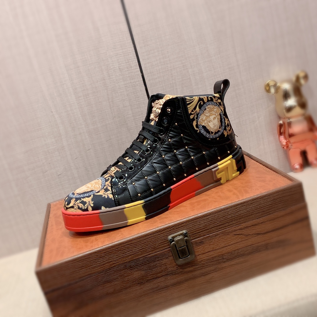 High-top Nuevo: Precio de fábrica: [Rayo] [Rayo] "VERSACE VERSACE *" Más nuevo - Explosión Zapatos c