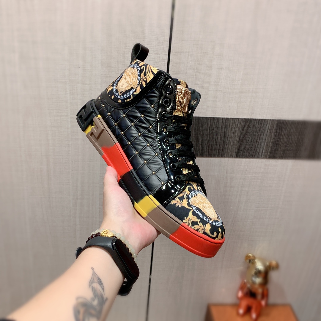 High-top Nuevo: Precio de fábrica: [Rayo] [Rayo] "VERSACE VERSACE *" Más nuevo - Explosión Zapatos c