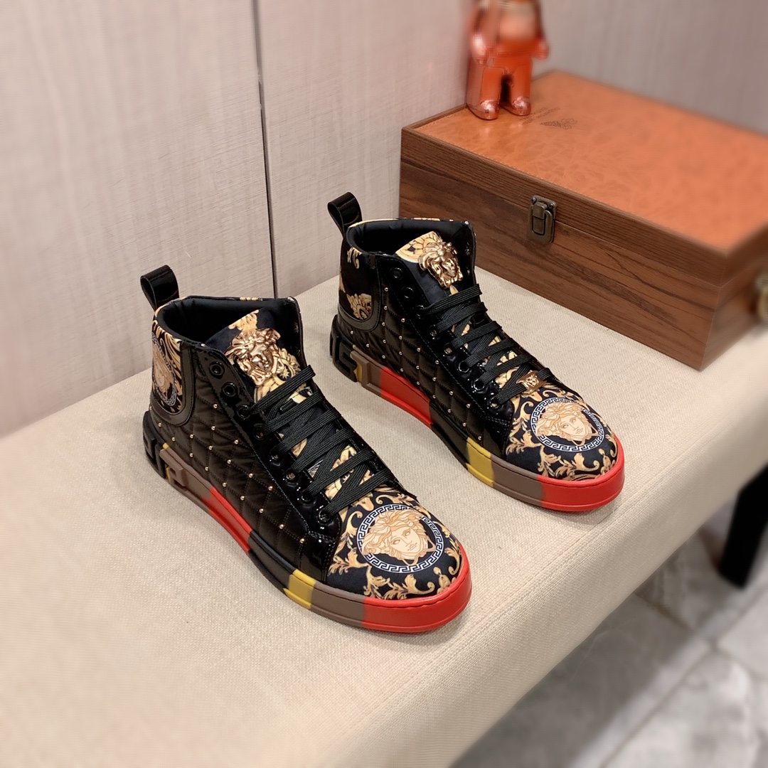 High-top Nuevo: Precio de fábrica: [Rayo] [Rayo] "VERSACE VERSACE *" Más nuevo - Explosión Zapatos c