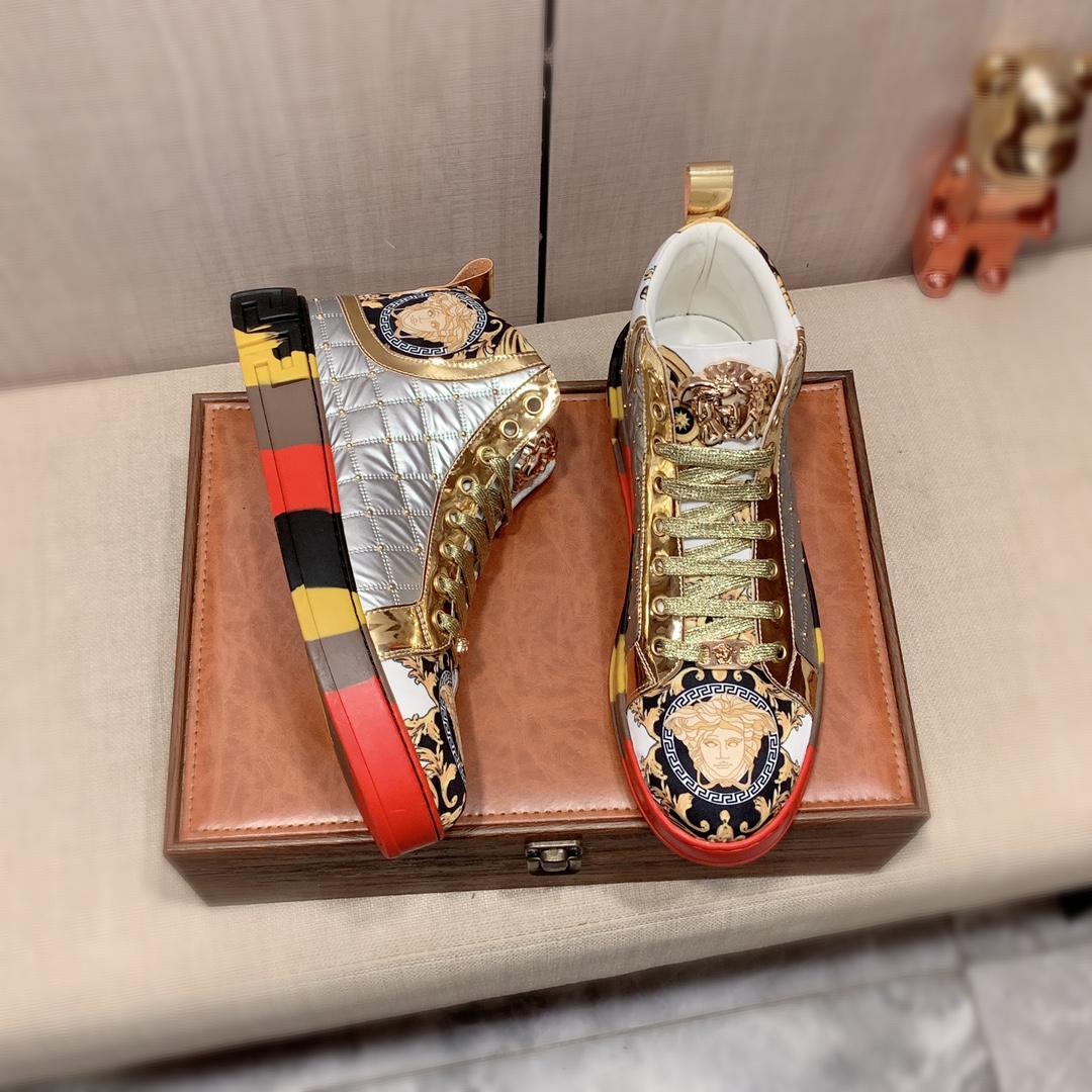 High-top Nuevo: Precio de fábrica: [Rayo] [Rayo] "VERSACE VERSACE *" Más nuevo - Explosión Zapatos c