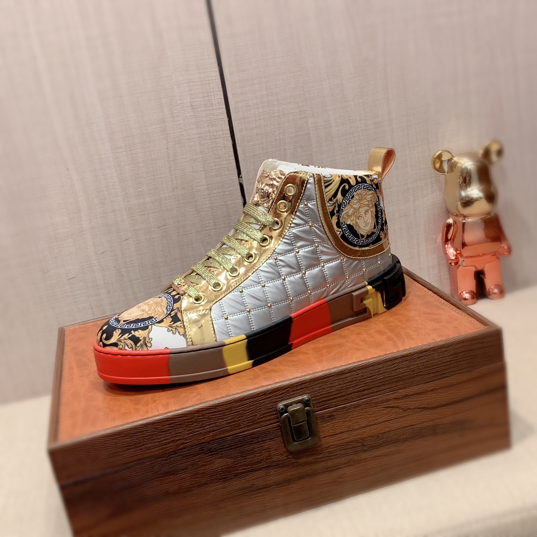 High-top Nuevo: Precio de fábrica: [Rayo] [Rayo] "VERSACE VERSACE *" Más nuevo - Explosión Zapatos c