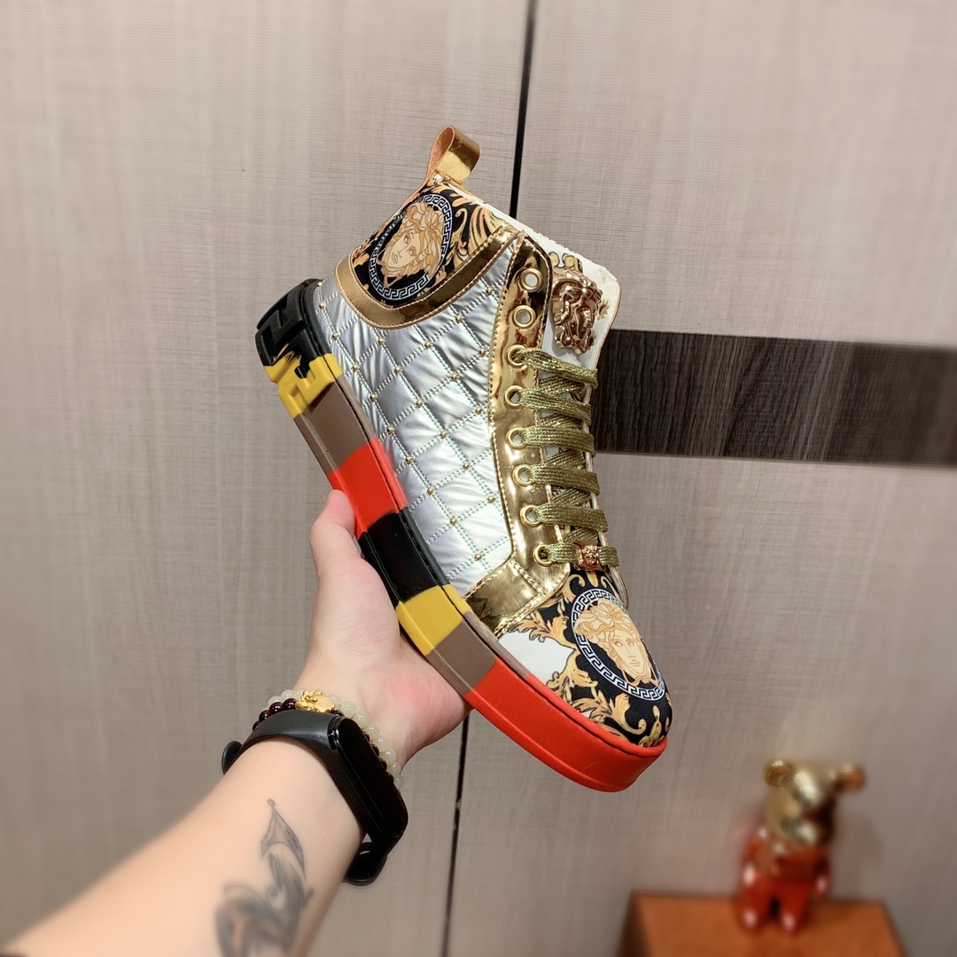 High-top Nuevo: Precio de fábrica: [Rayo] [Rayo] "VERSACE VERSACE *" Más nuevo - Explosión Zapatos c