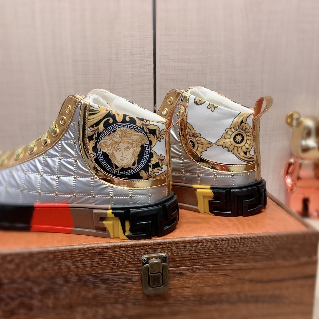High-top Nuevo: Precio de fábrica: [Rayo] [Rayo] "VERSACE VERSACE *" Más nuevo - Explosión Zapatos c