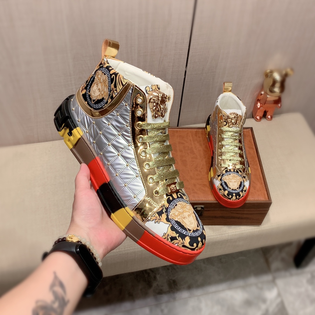 High-top Nuevo: Precio de fábrica: [Rayo] [Rayo] "VERSACE VERSACE *" Más nuevo - Explosión Zapatos c