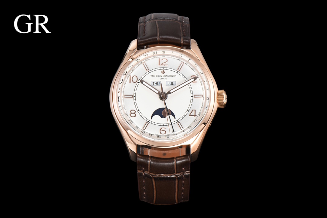 Title: Vacheron Constantin 4000E/000A-B548/B439/B438/B065 Watch Summary Summary: High-end Vacheron Constantin watch with unique design elements, moon phase