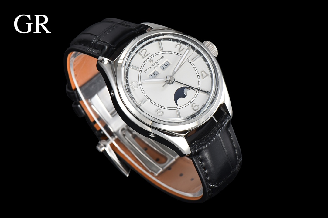 “2530G.R.R. FIFTYSIX-Style Series Wristwatch with Moon Phase and Calendar Features” - 图片 5