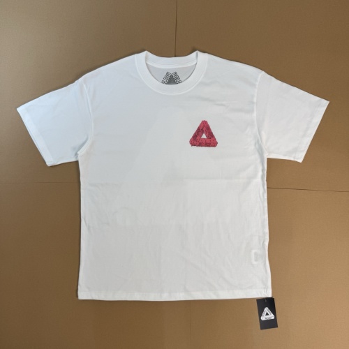 PALACE Tri-To-Help Short Sleeve T-Shirt Unisex Black White 260g Double Yarn 1 PALACE Tri-To-Help Short Sleeve T-Shirt Unisex Black White 260g Double Yarn
