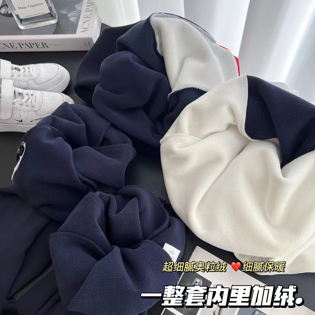 FILA Kids’ Stylish Hoodie Suit with Special Air Kit for Big Design Sense - 图片 9