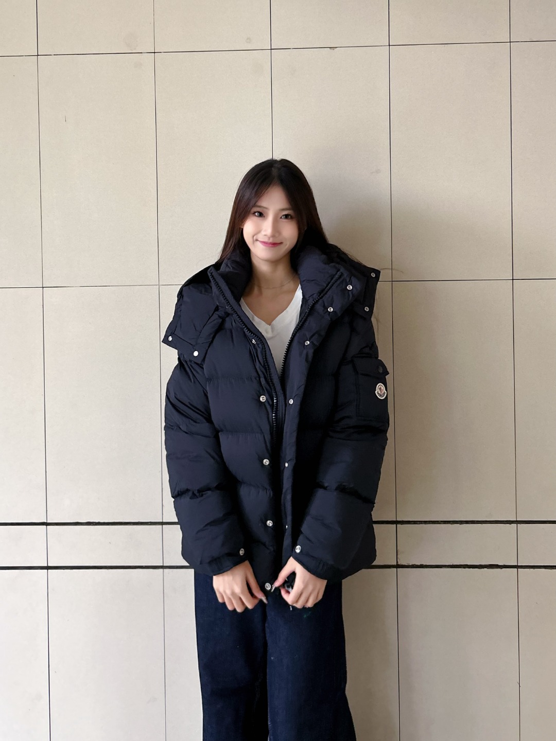 独家上身素材 𝑴𝒐𝒏𝒄𝒍𝒆𝒓|蒙口/盟可睐 Hanovcrtan雾面哑光玛雅/短款羽绒服