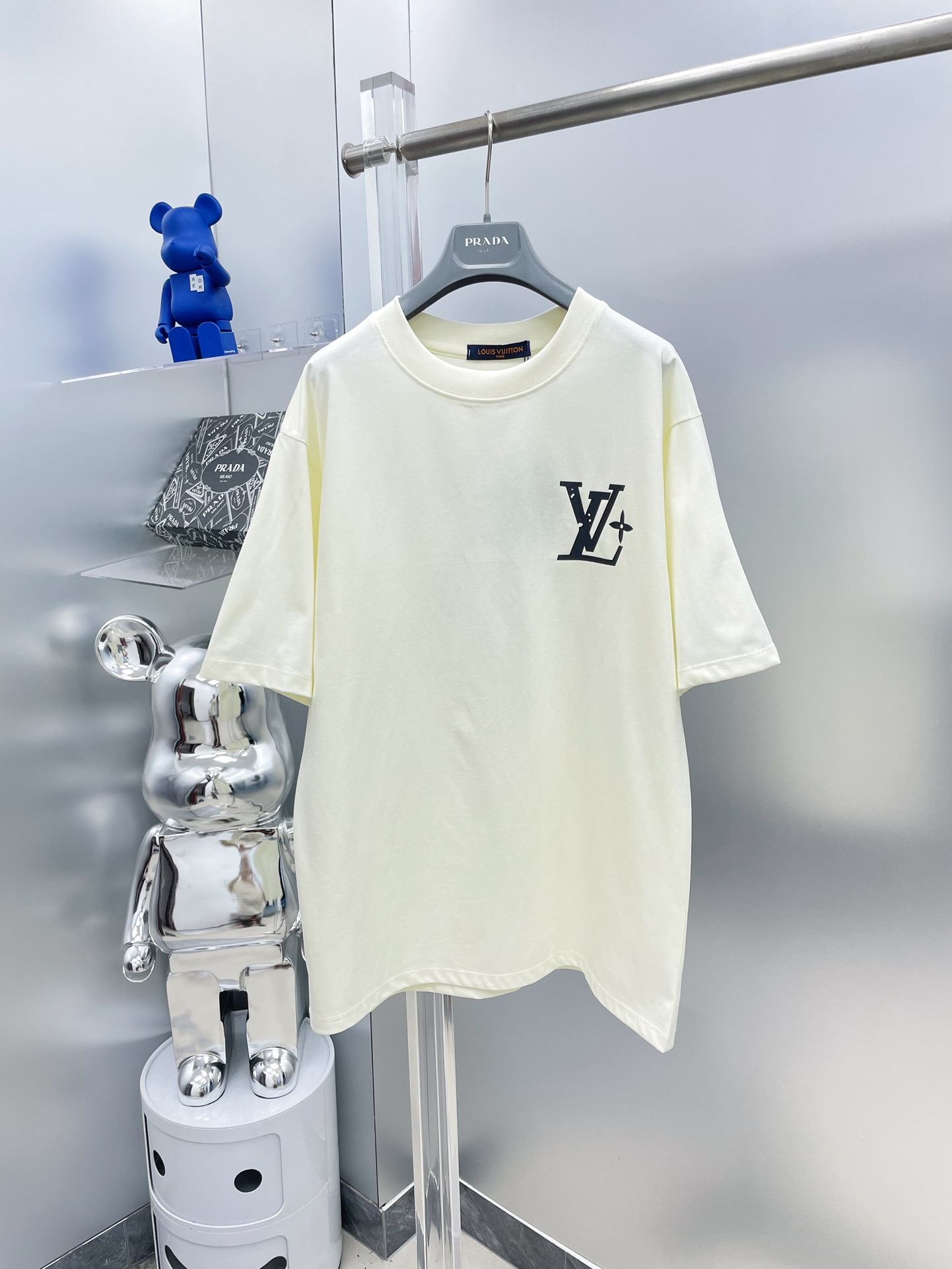 Louis Vuitton Clothing T-Shirt Printing Spring Collection Fashion Short Sleeve