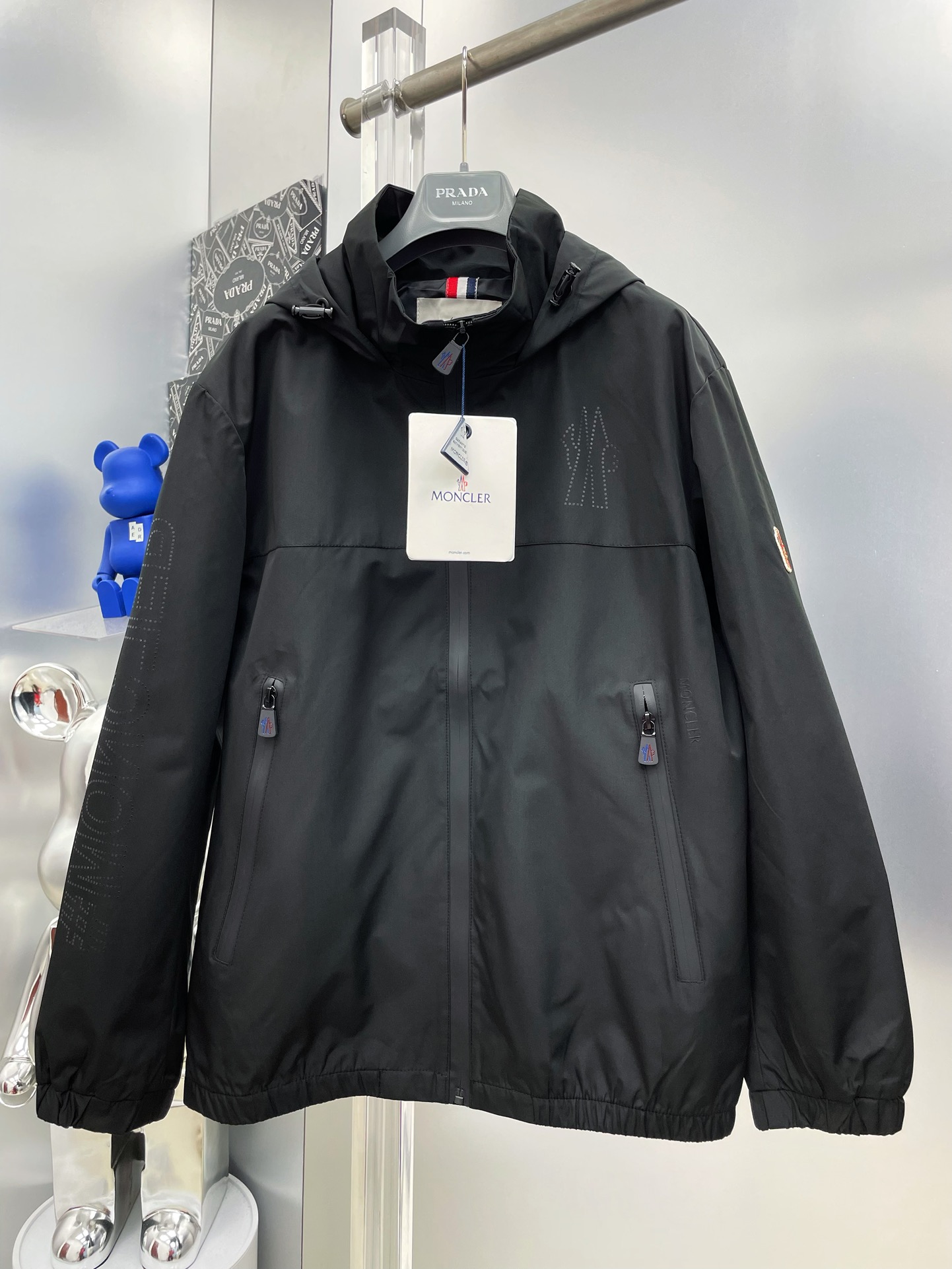 Moncler Vêtements Manteaux & Blousons Coupe-Vent Travail ouvert Collection automne – hiver Top à capuche