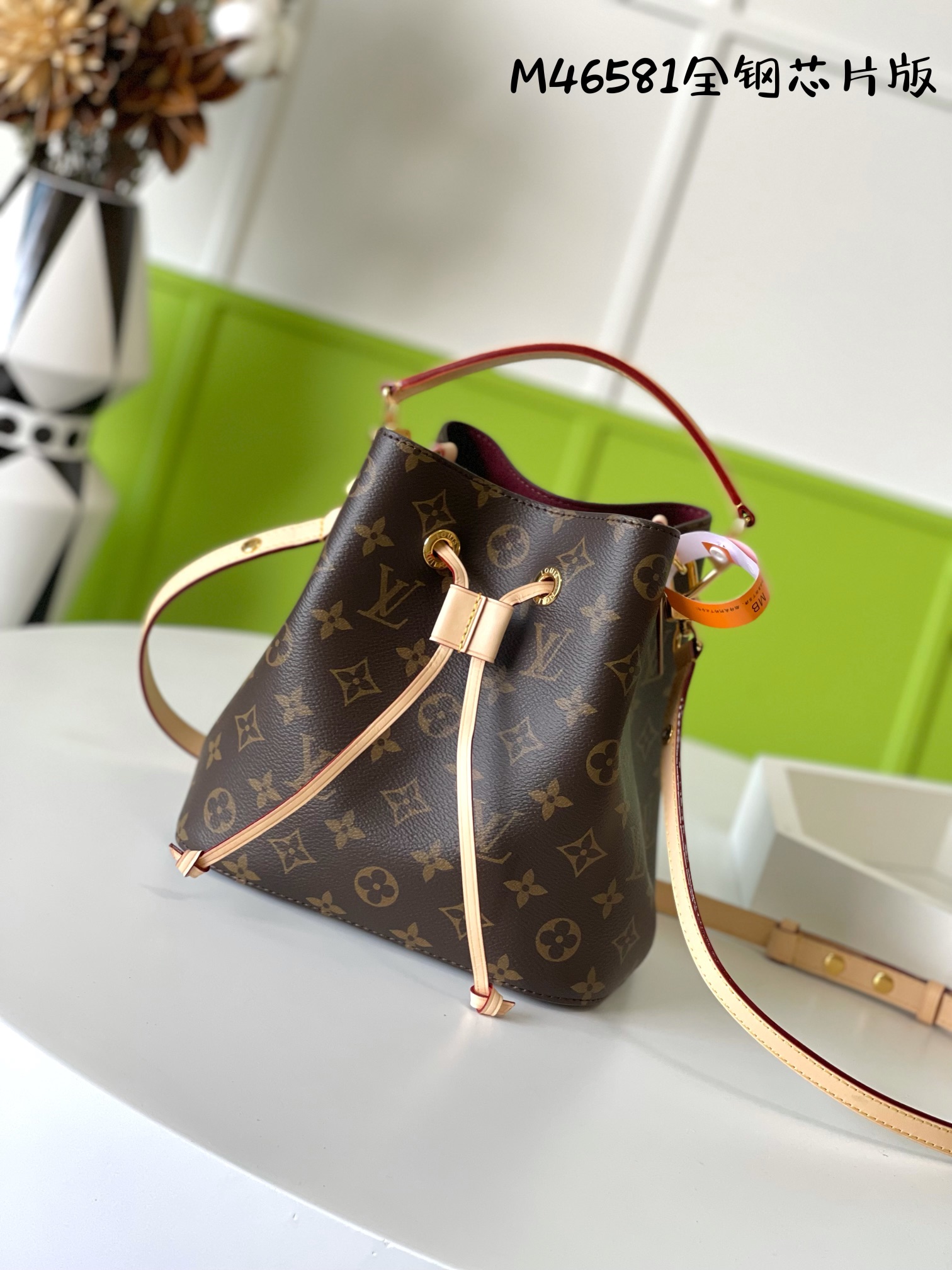 Louis Vuitton Vietnam foundry produces LV NEONOE BBearly spring series official M46581 inspection-free version