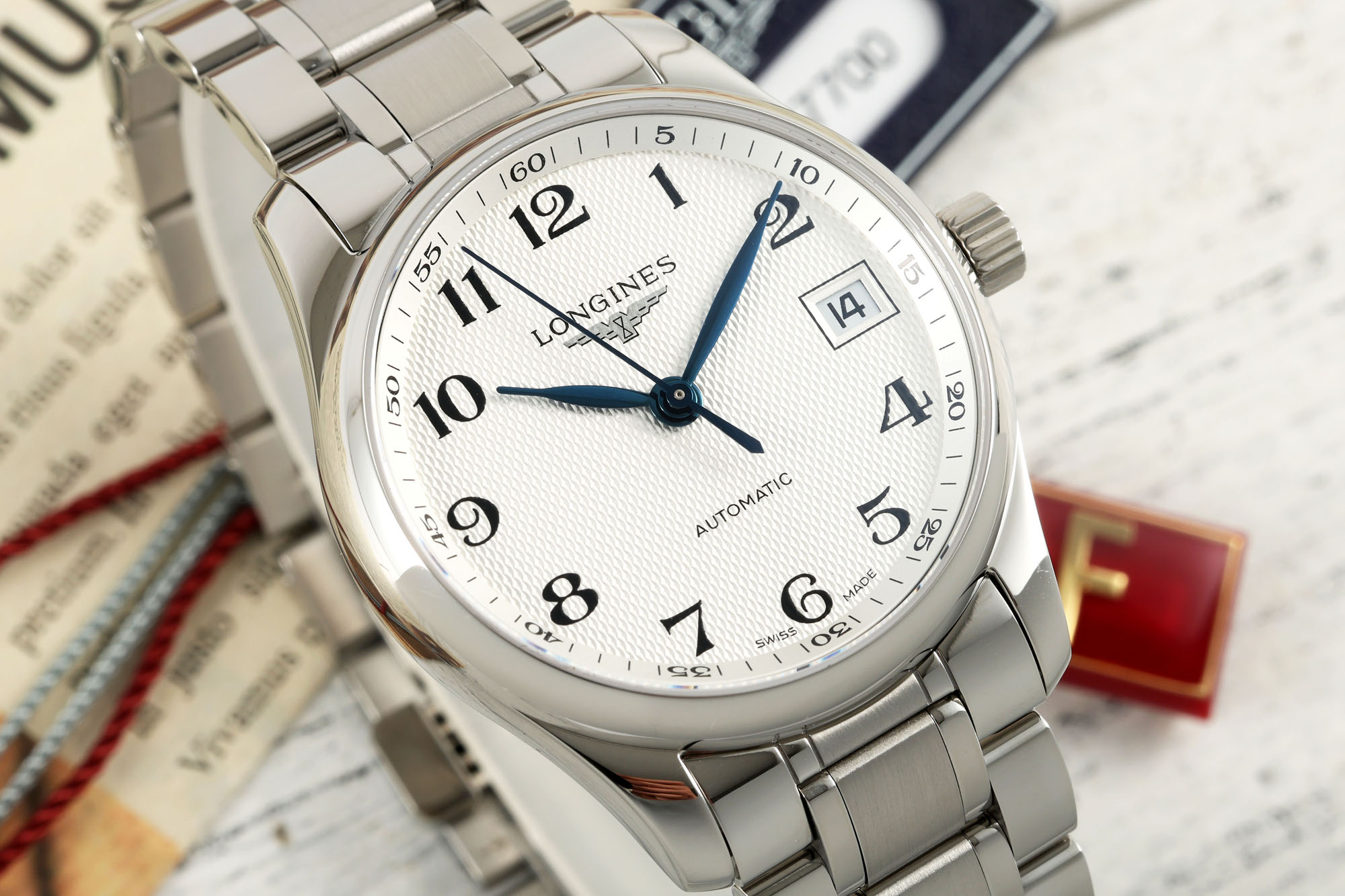34mm Automechanical AF WavesMachine with 2892 Automatic Movement, Steel Case, Date & Time Display – Specs & Features - 图片 3