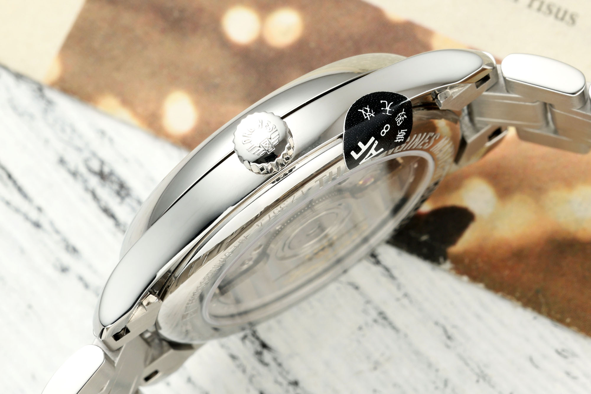 34mm Automechanical AF WavesMachine with 2892 Automatic Movement, Steel Case, Date & Time Display – Specs & Features - 图片 8