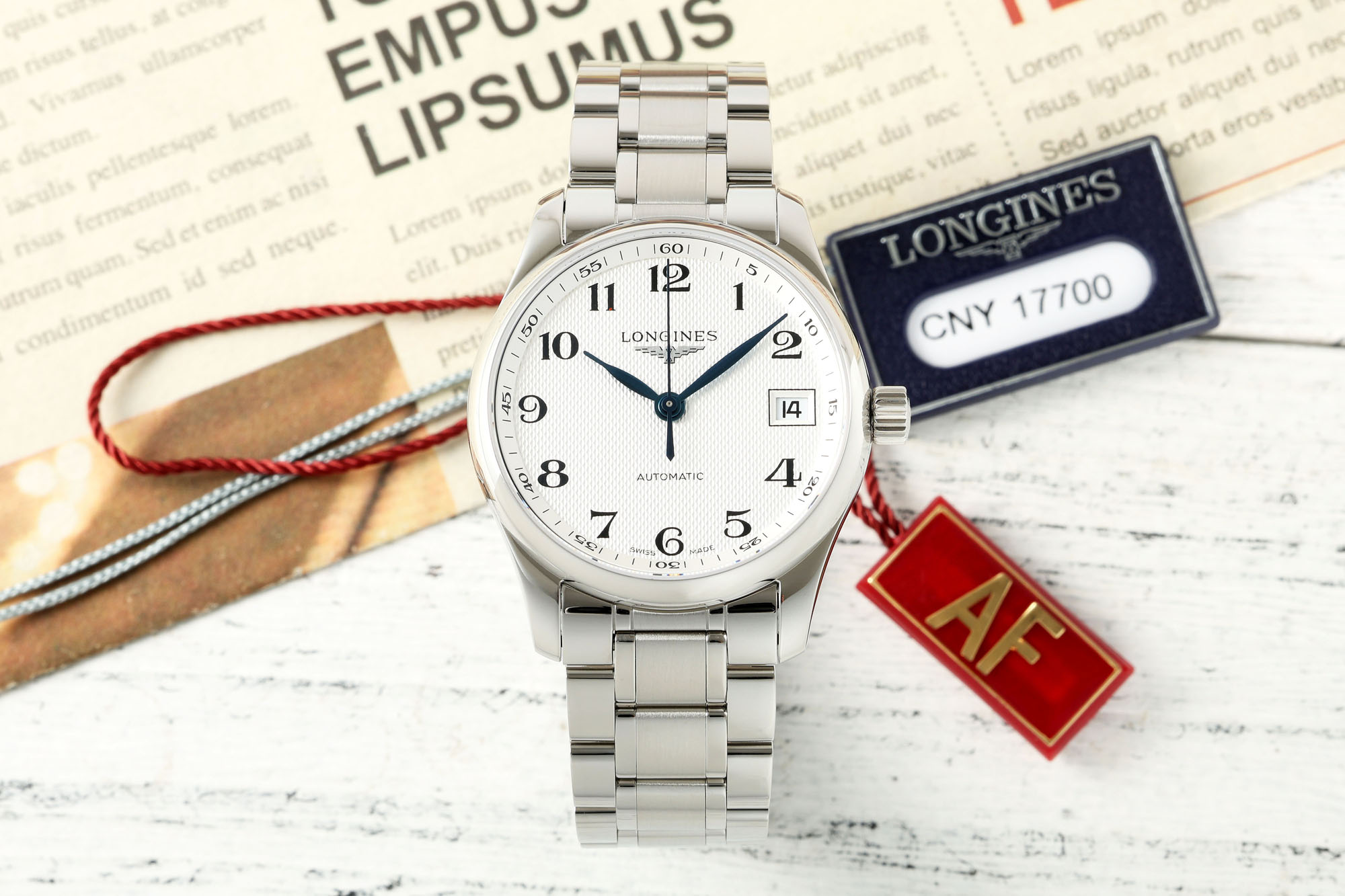 34mm Automechanical AF WavesMachine with 2892 Automatic Movement, Steel Case, Date & Time Display – Specs & Features