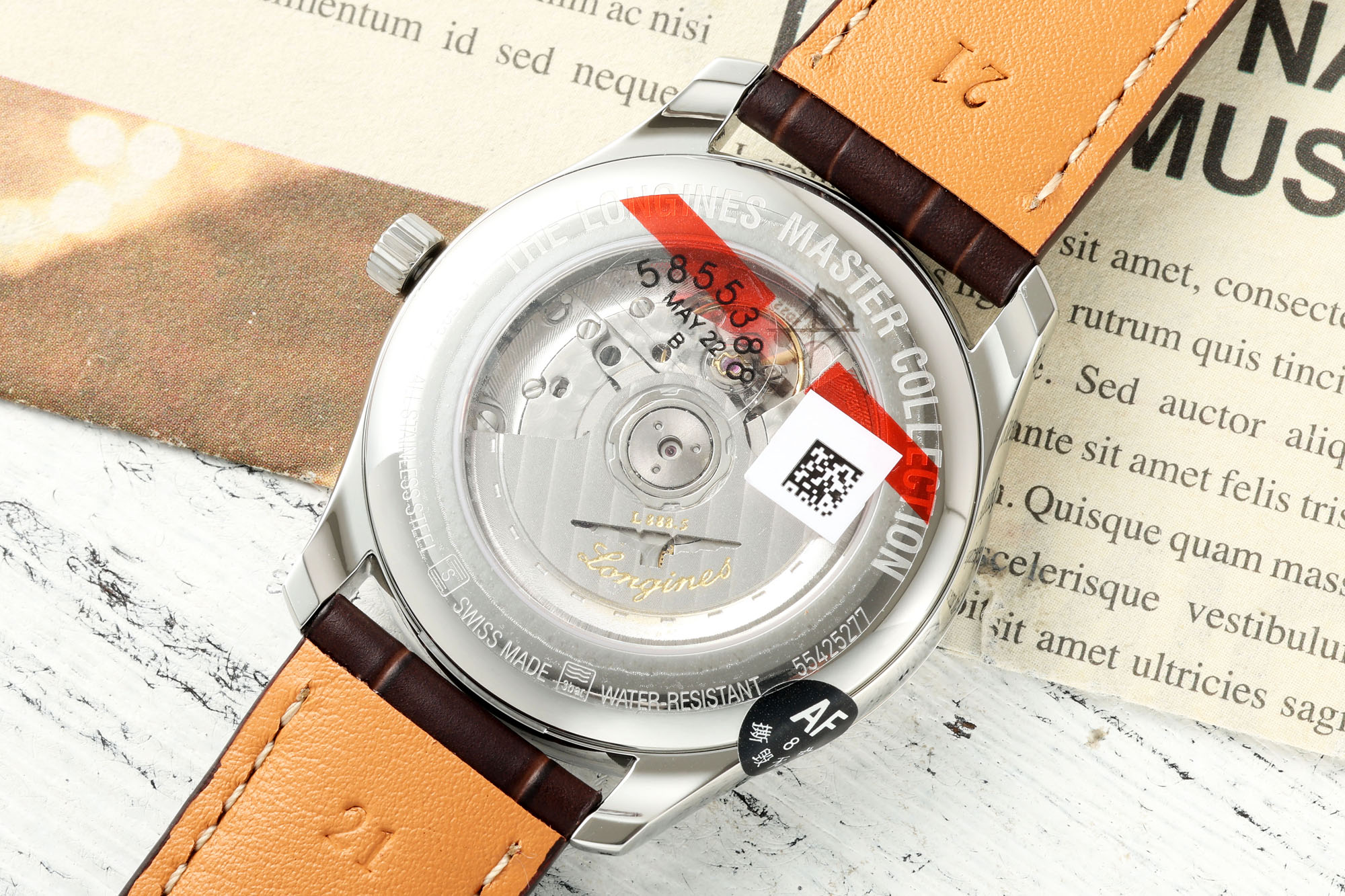 Longines AF Pioneer 40mm Automatic Watch: Steel Case, Date Display, 100m Water Resistance - 图片 6