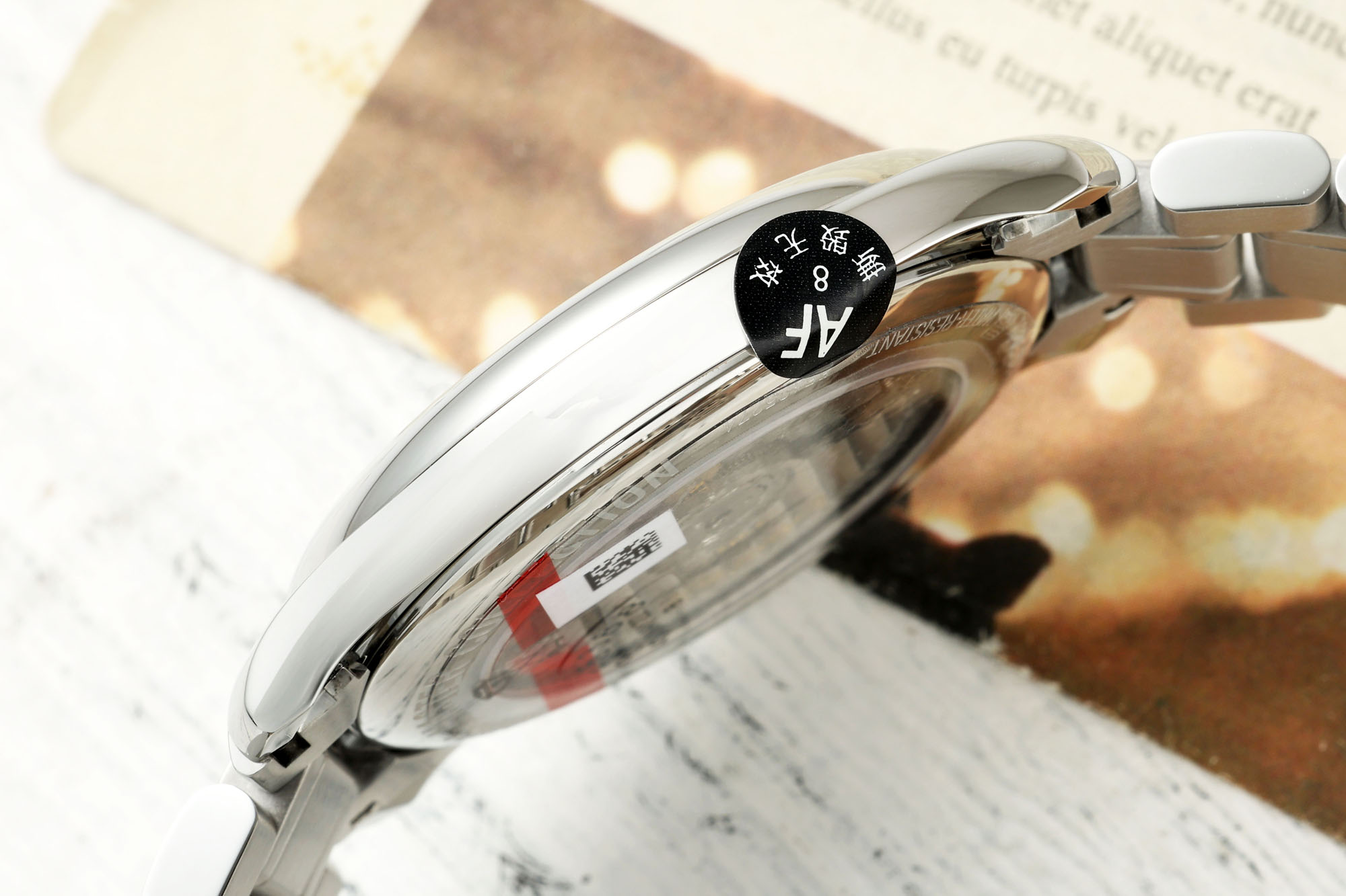 Longines 40mm AF Pioneer watch with 2892 automatic movement, steel case, sapphire crystal, and date display. - 图片 8