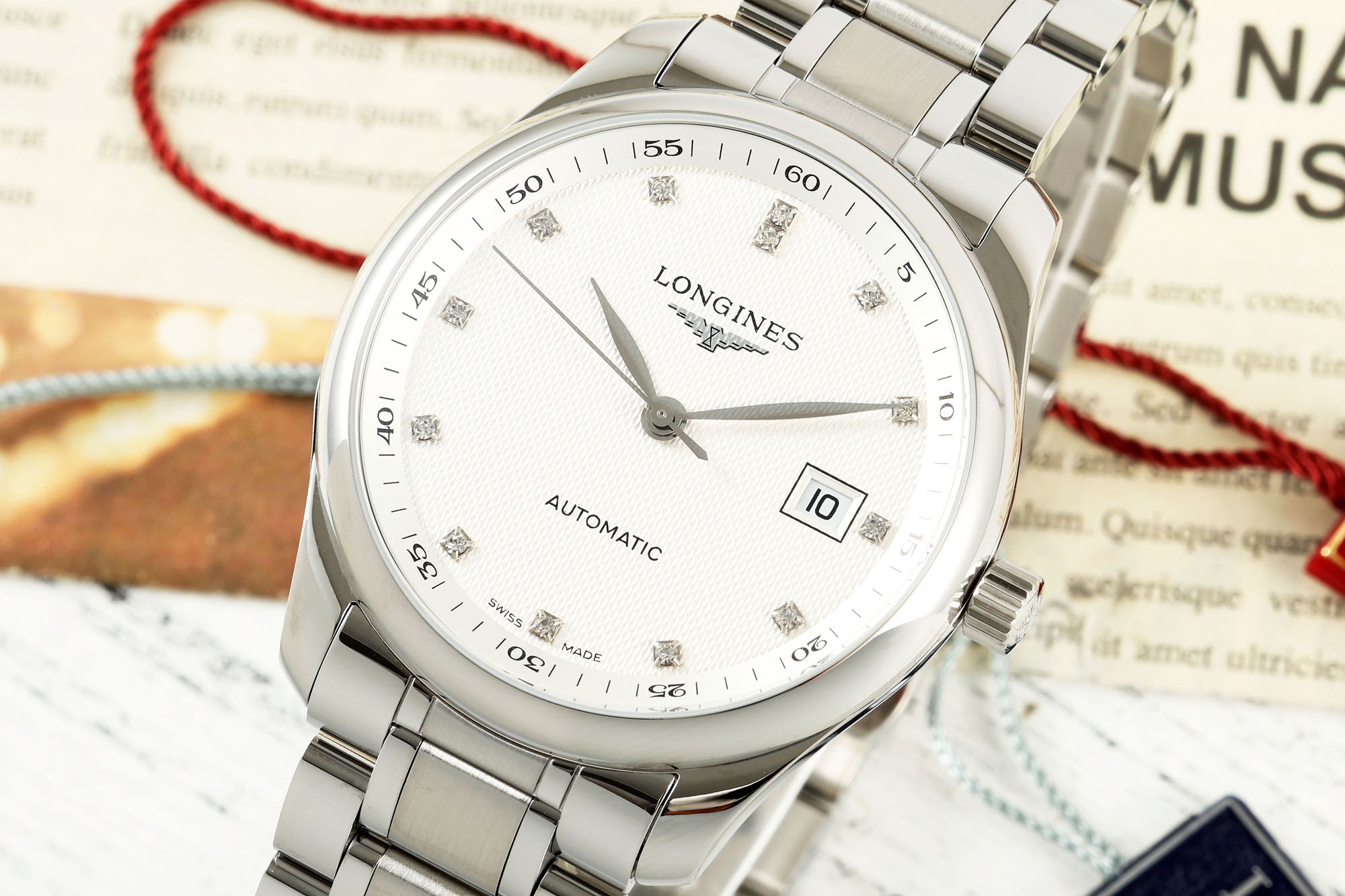 Longines 40mm AF Pioneer watch with 2892 automatic movement, steel case, sapphire crystal, and date display. - 图片 2