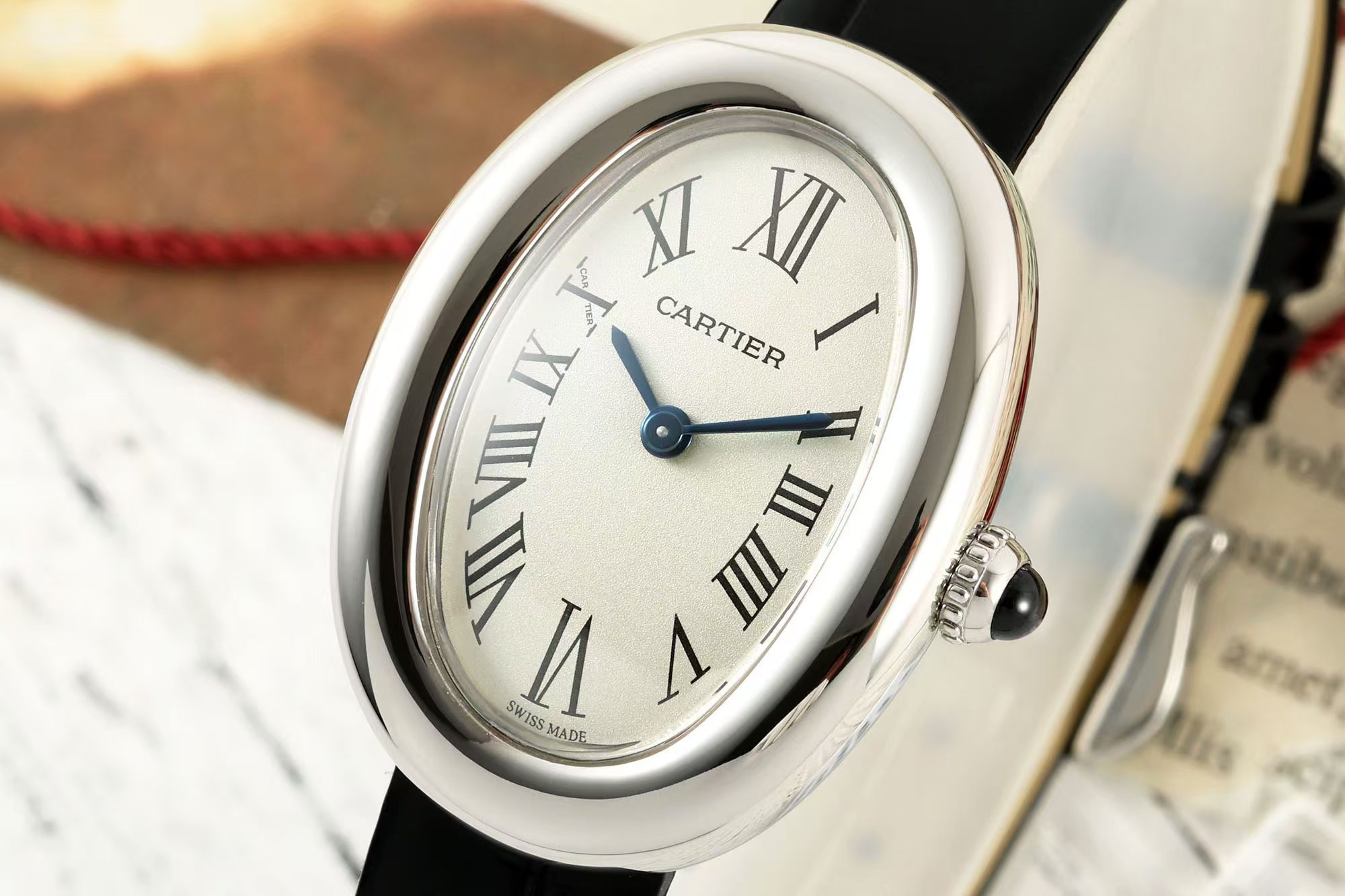 “Cartier Bagnoire Wristwatch Series: 100-Year Process, Classic Style, and Modern Elegance” - 图片 2