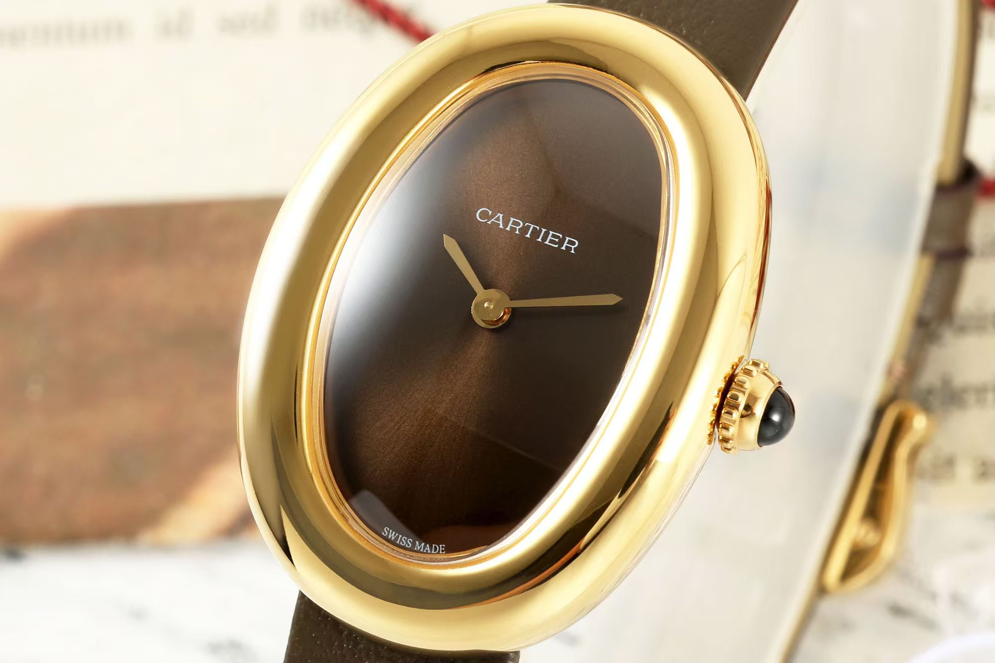 Title: Cartier Bagnoire Wristwatch Series: 100-Year Process Recaptured in AF Model Summary: AF model encapsulates Cartier’s classic Bagnoire series with modern touches,