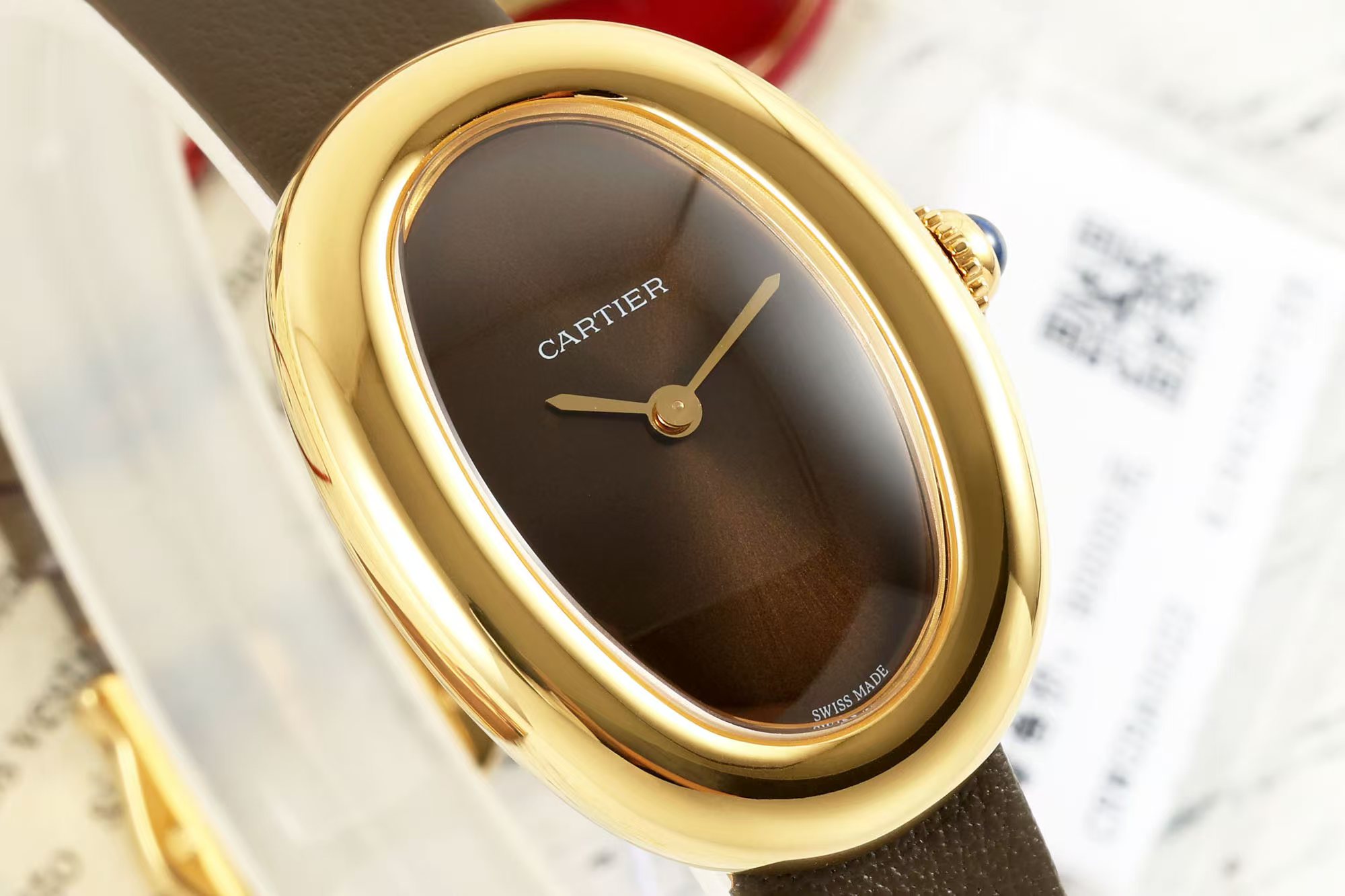 Title: Cartier Bagnoire Wristwatch Series: 100-Year Process Recaptured in AF Model Summary: AF model encapsulates Cartier’s classic Bagnoire series with modern touches, - 图片 2