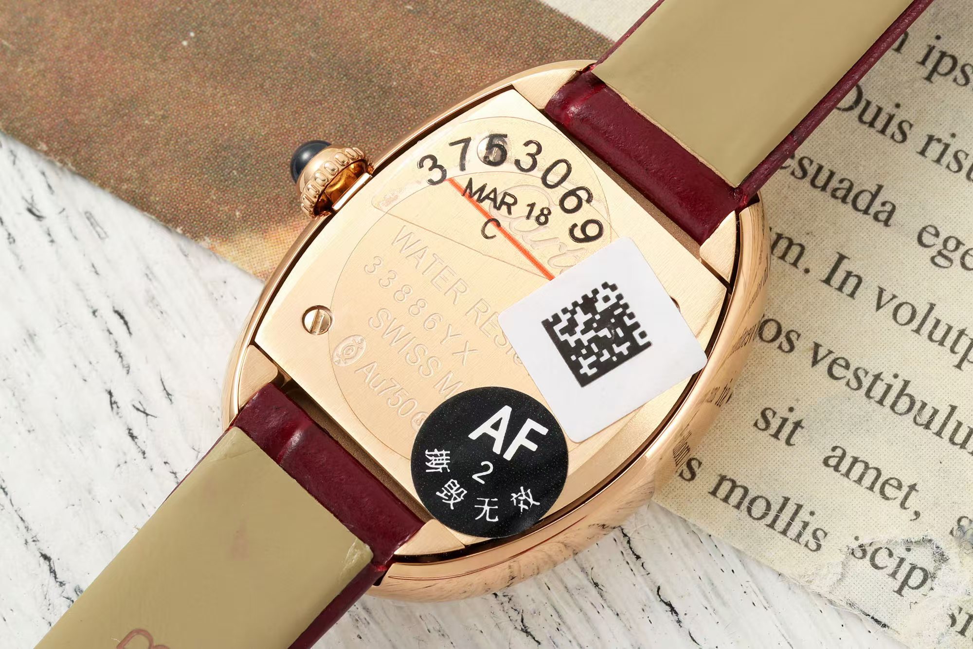 Title: Cartier Bagnoire Wristwatch Series: Classic Elegance and Modern Taste in AF 100-Year Recapitulation Summary: AF perfectly recapitulates Cartier’s classic Bag - 图片 5