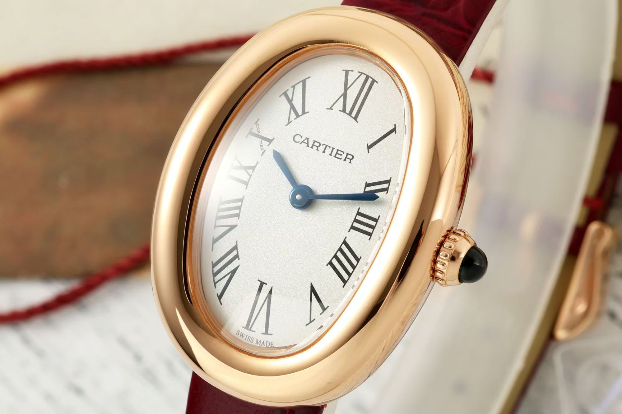 Title: Cartier Bagnoire Wristwatch Series: Classic Elegance and Modern Taste in AF 100-Year Recapitulation Summary: AF perfectly recapitulates Cartier’s classic Bag - 图片 2