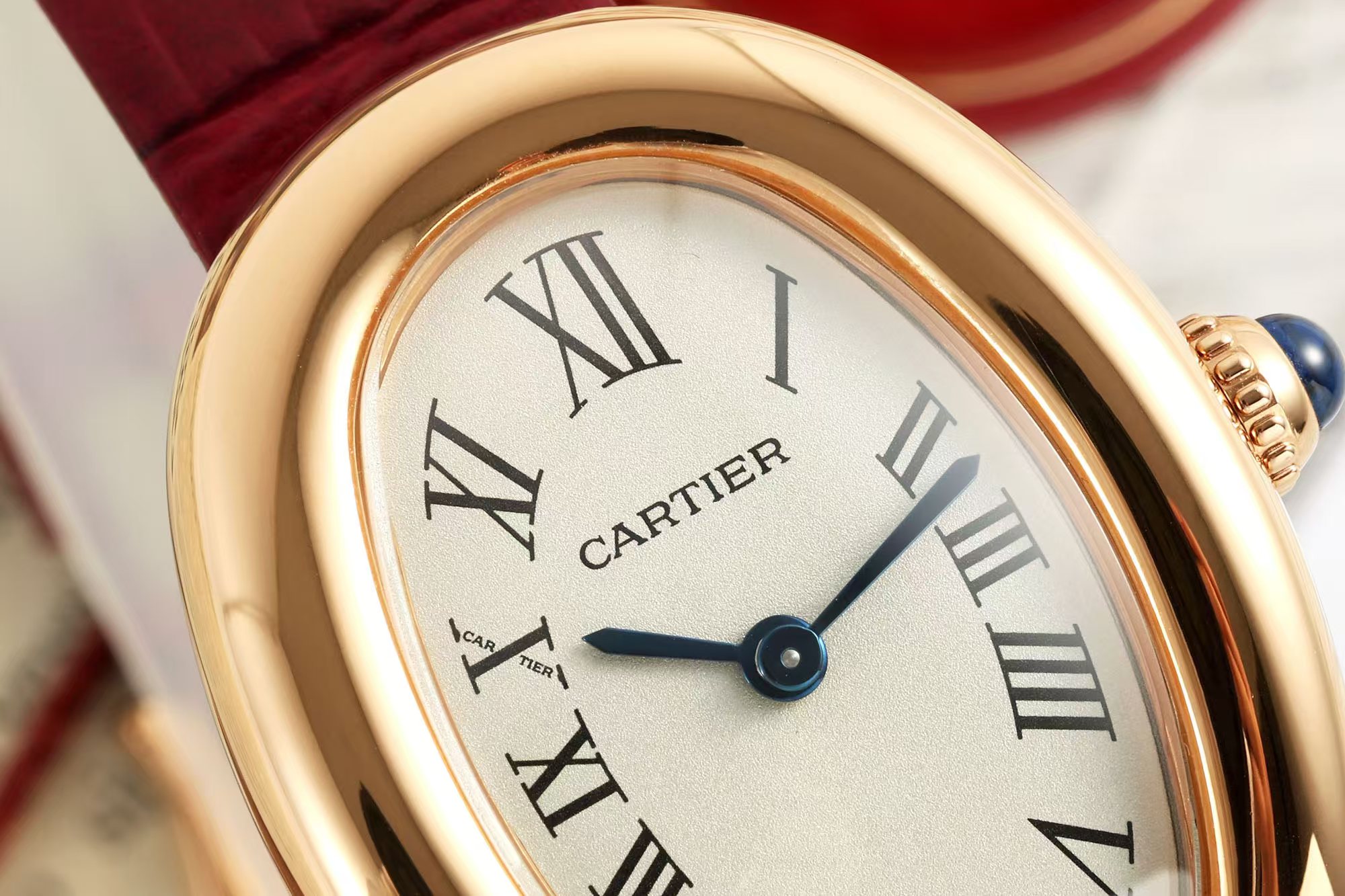 Title: Cartier Bagnoire Wristwatch Series: Classic Elegance and Modern Taste in AF 100-Year Recapitulation Summary: AF perfectly recapitulates Cartier’s classic Bag - 图片 3