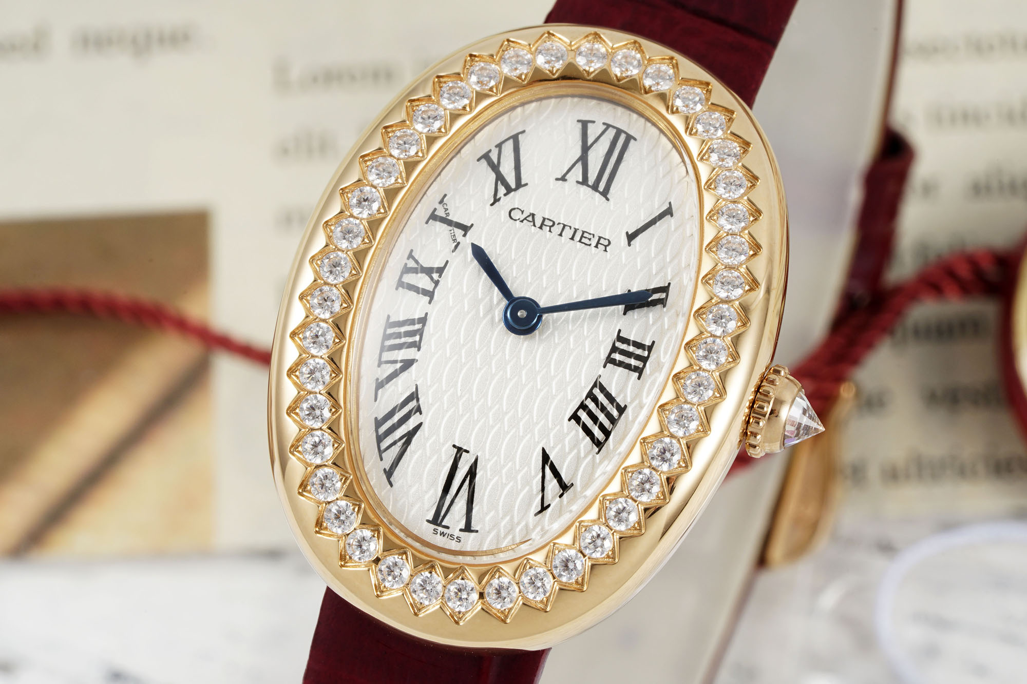“Cartier Bagnoire Wristwatch Series: 100-Year Process Perfectly Recaptured in AF Model | Modern Elegance & French Style” - 图片 2