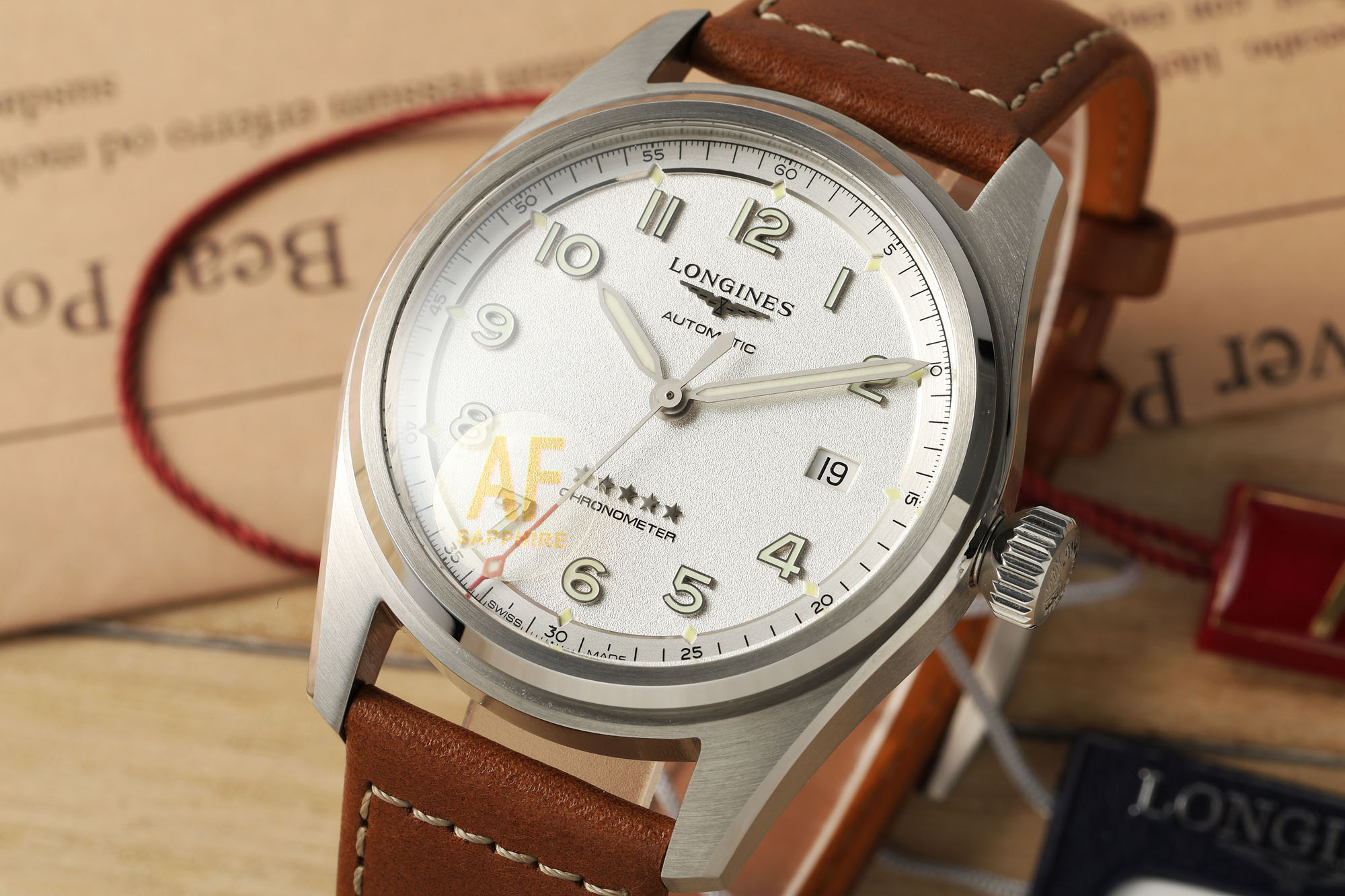 “Longines Five Stars Watch Tribute: High-Quality Pioneer Timepiece with Enhanced Features and Brand-New Packaging Options” - 图片 2