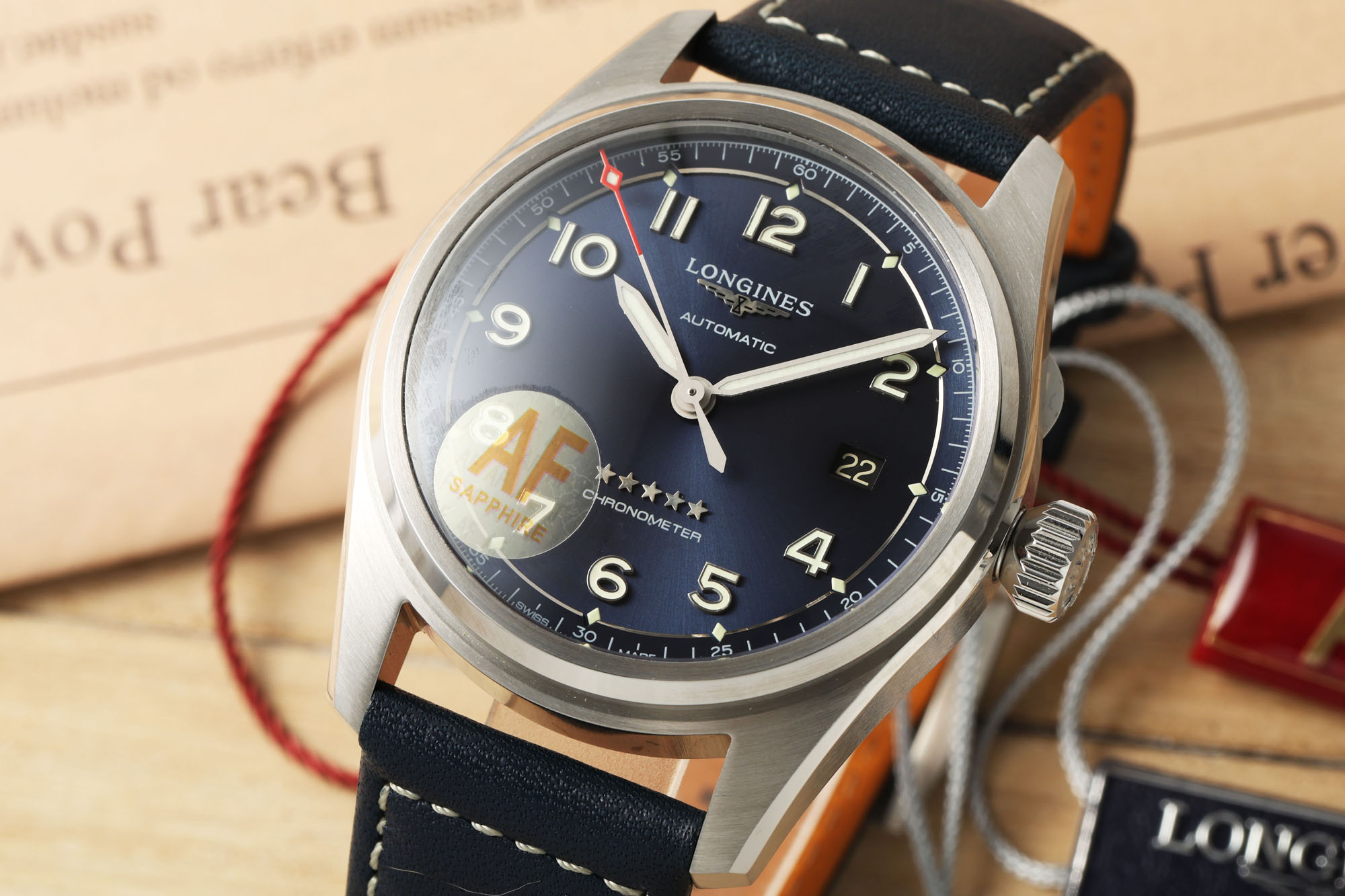 “AF Tribute to Five Stars Watch: Longines Pioneer Collection with New Packaging and Enhanced Quality Features” - 图片 3