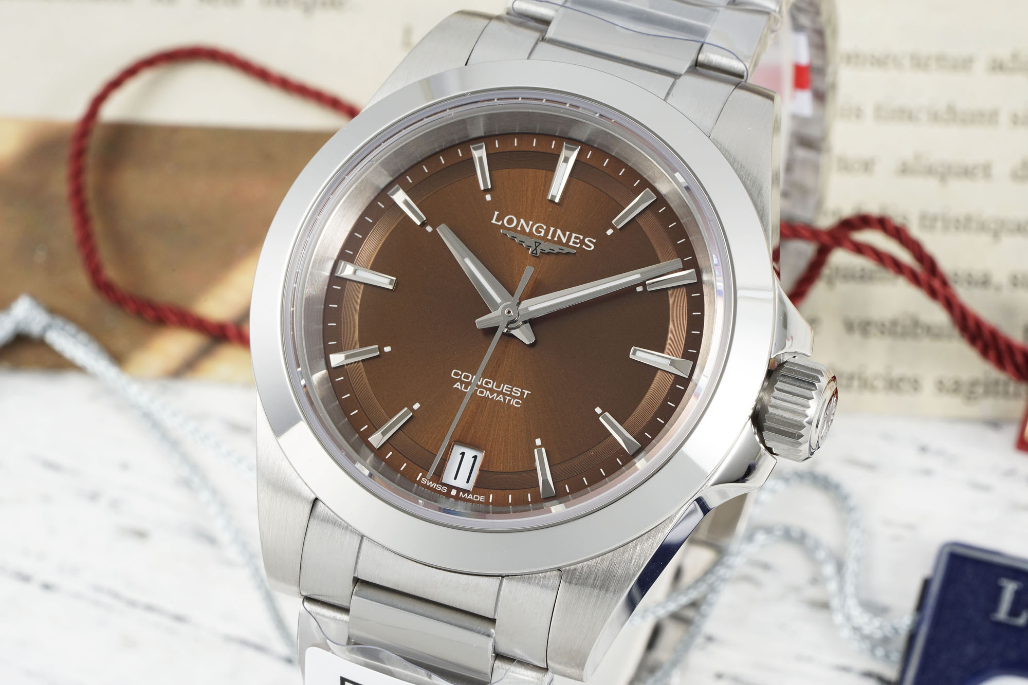 NO:714919,Longines Concas Yuedong 34mm 2824 movement 2892 movement for you to choose, longines19860909浪琴康卡斯悦动34mm 2824机芯 2892机芯 供君选择,,longines,Watch