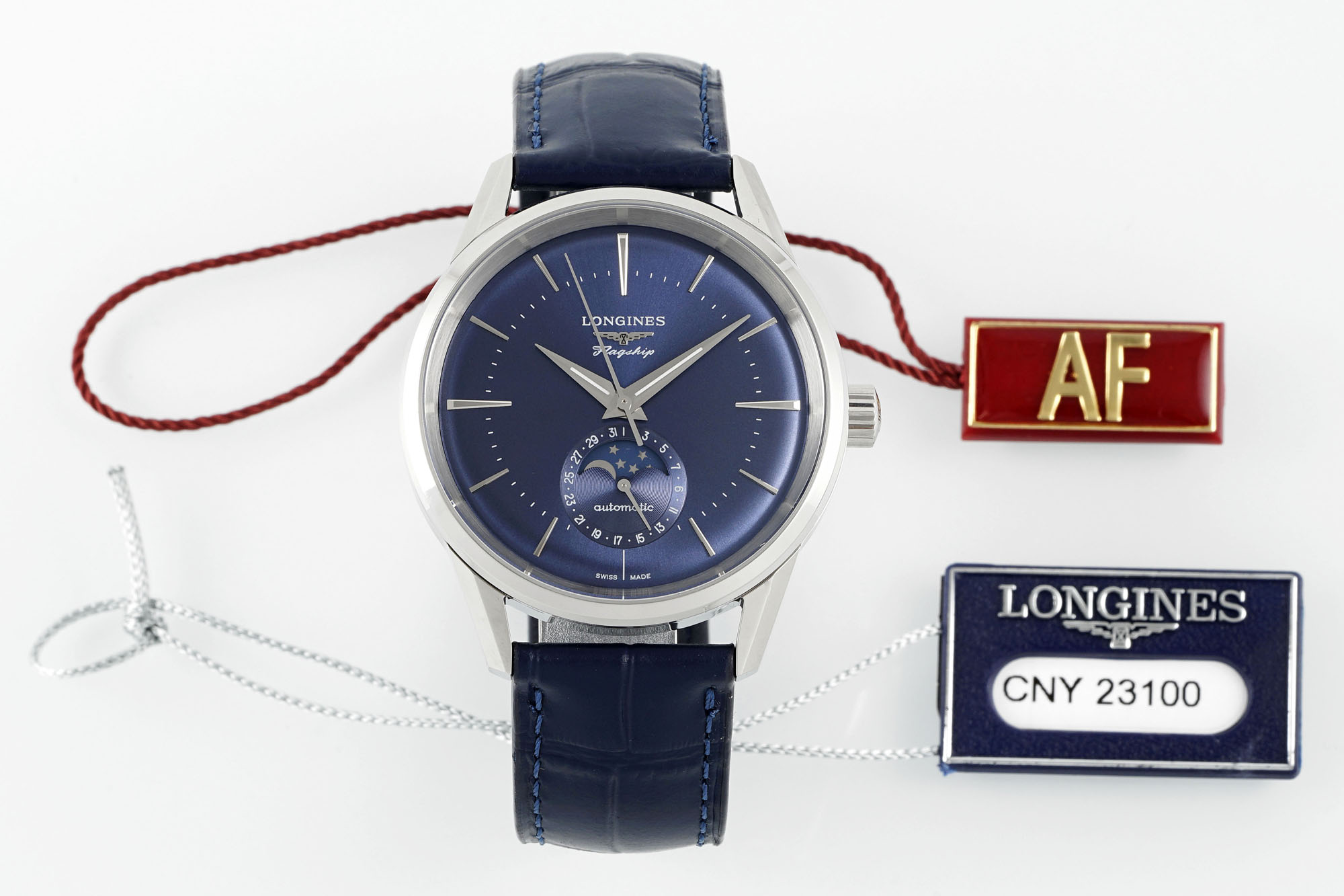 NO:158401,AF—Longines LONGINES military automatic machinery series [celebrating] [celebrating] movement automatic machinery watch diameter 38.5mm dial gold-plated luminous hands, inlaid with gold-plated hour markers Watch mirror material anti-wear sapphire mirror case stainless steel function time display, moon phase, date display, longines, gold plating19860909AF—浪琴LONGINES军事自动机械系列[庆祝][庆祝] 机芯自动机械 表径38.5mm 表盘镀金夜光指针,镶嵌镀金时标 表镜材质抗磨损蓝宝石镜面 表壳精钢 功能时间显示,月相,日期显示,,longines,gold plating,Watch