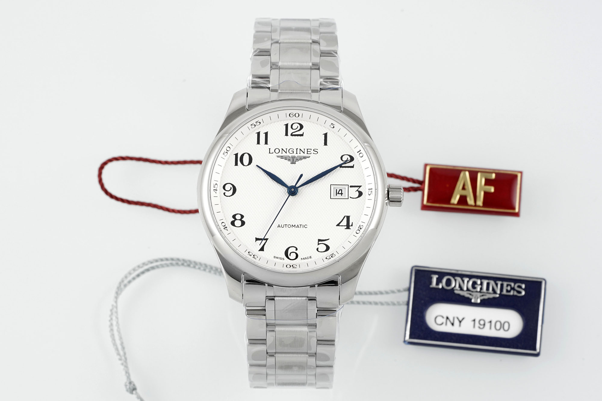 NO:158404,AF Longines LONGINES 42mm automatic machinery series produced [celebration] [celebration] [celebration], longines19860909AF浪琴LONGINES名匠42mm自动机械系列出品[庆祝][庆祝][庆祝],,longines,Watch