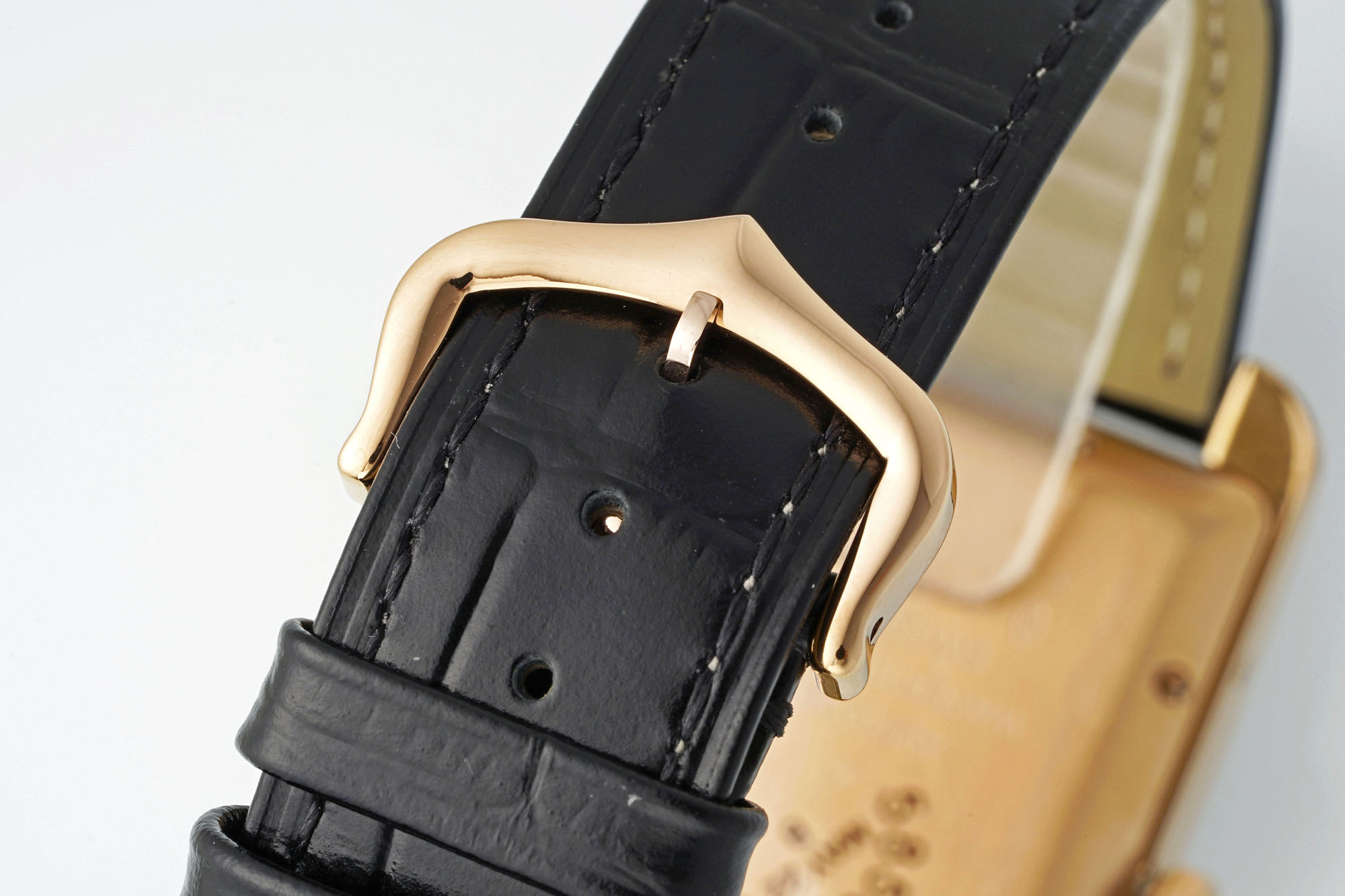 Cartier Tank Large Automatic Watch Rose Gold with Diamonds and Black Leather Strap 7 i1744458252991 6612 0 4