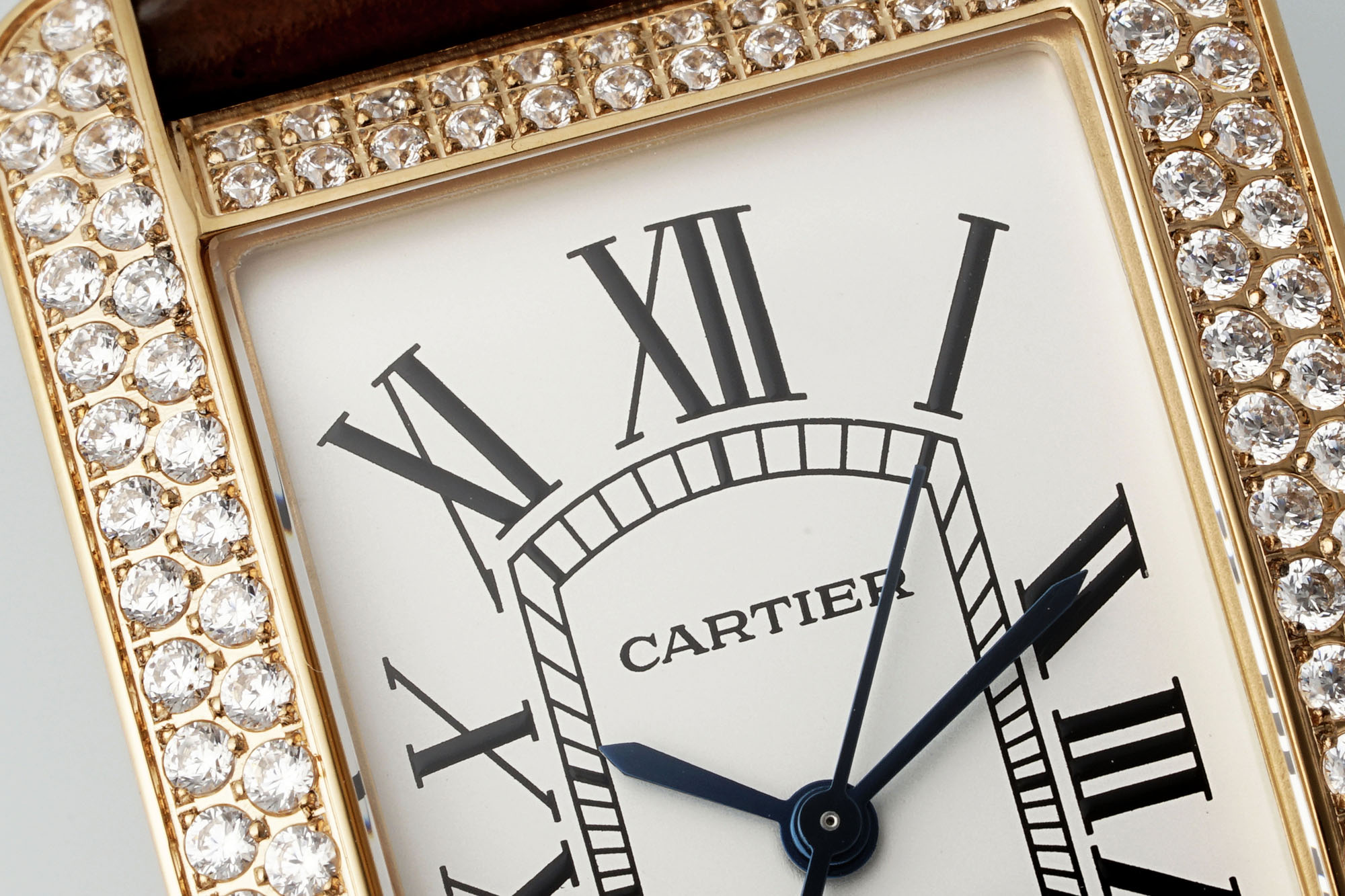 Cartier Tank Américaine Large Model Automatic 18K Rose Gold Diamond Watch 3 i1744458351063 2370 0 3