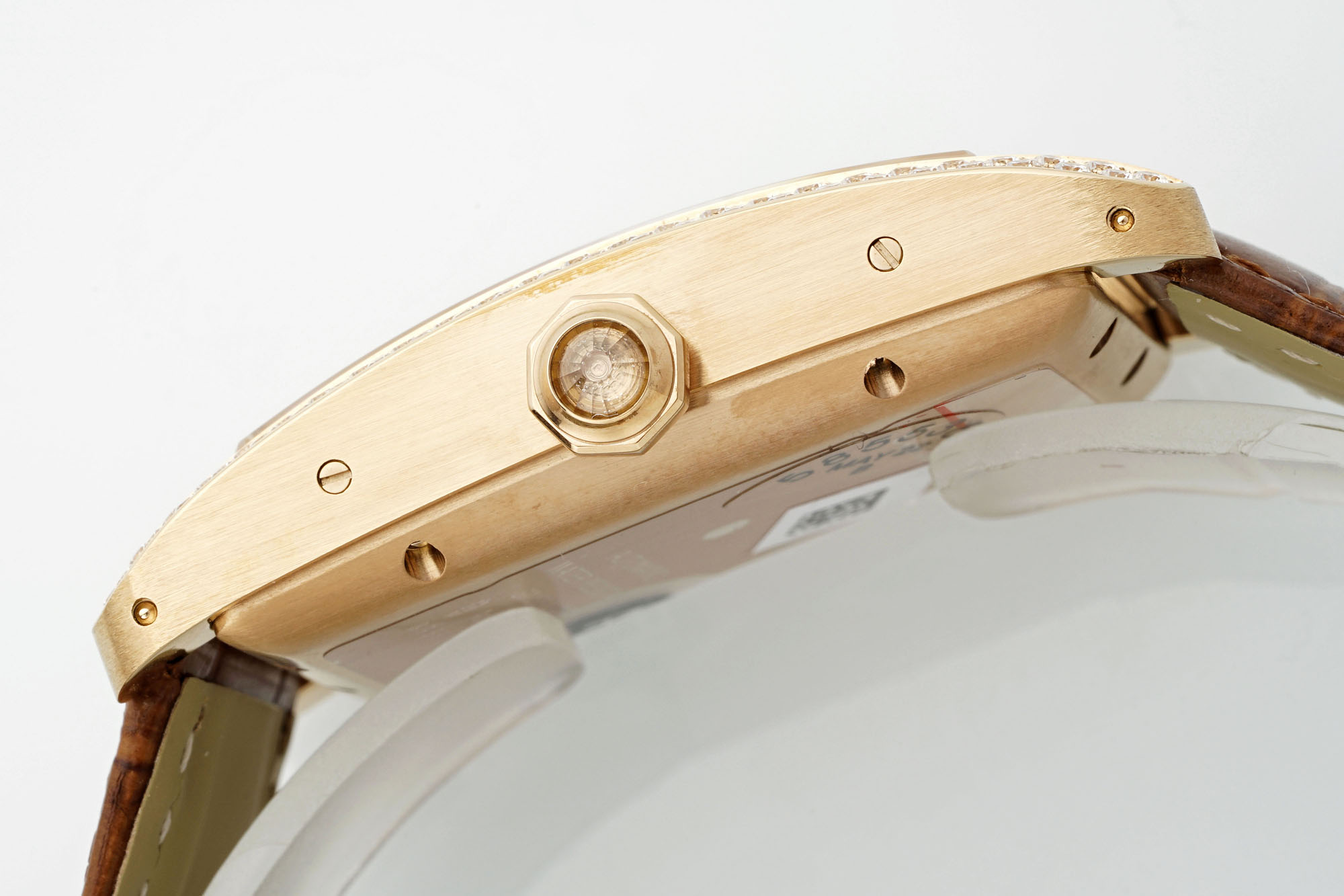 Cartier Tank Américaine Large Model Automatic 18K Rose Gold Diamond Watch 6 i1744458351121 1040 0 6