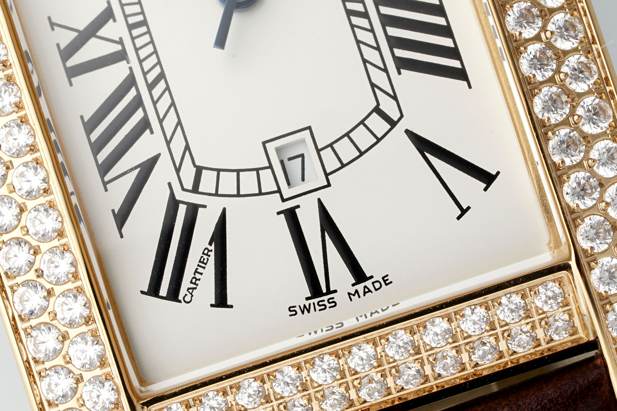 Cartier Tank Large Automatic Watch in 18K Rose Gold with Diamond Bezel 5 i1744458425359 7706 0 3