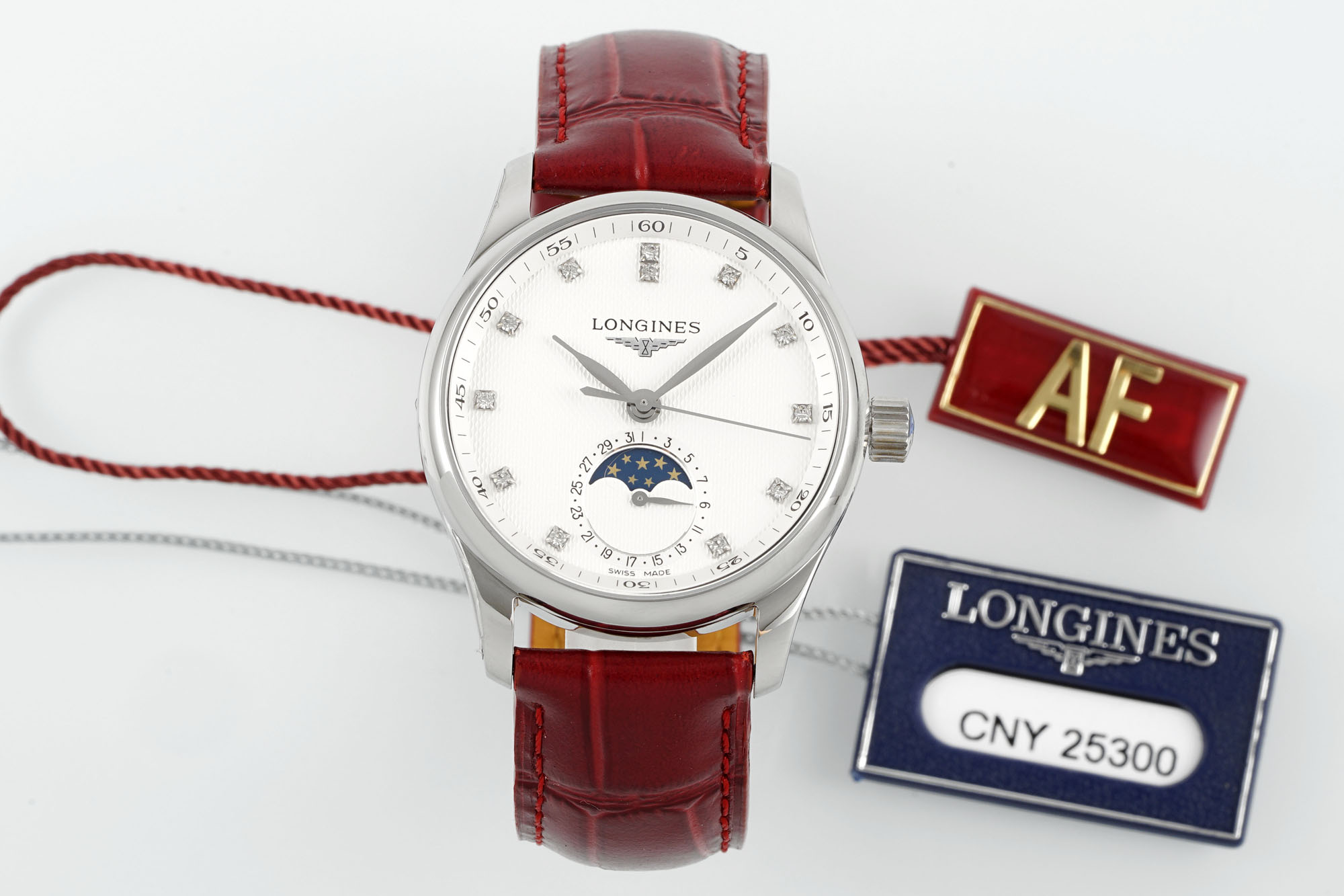Title: AF Pioneer’s 34mm Monthly Table for Women: Elegant Design, Unique Features, and High Performance Movement.