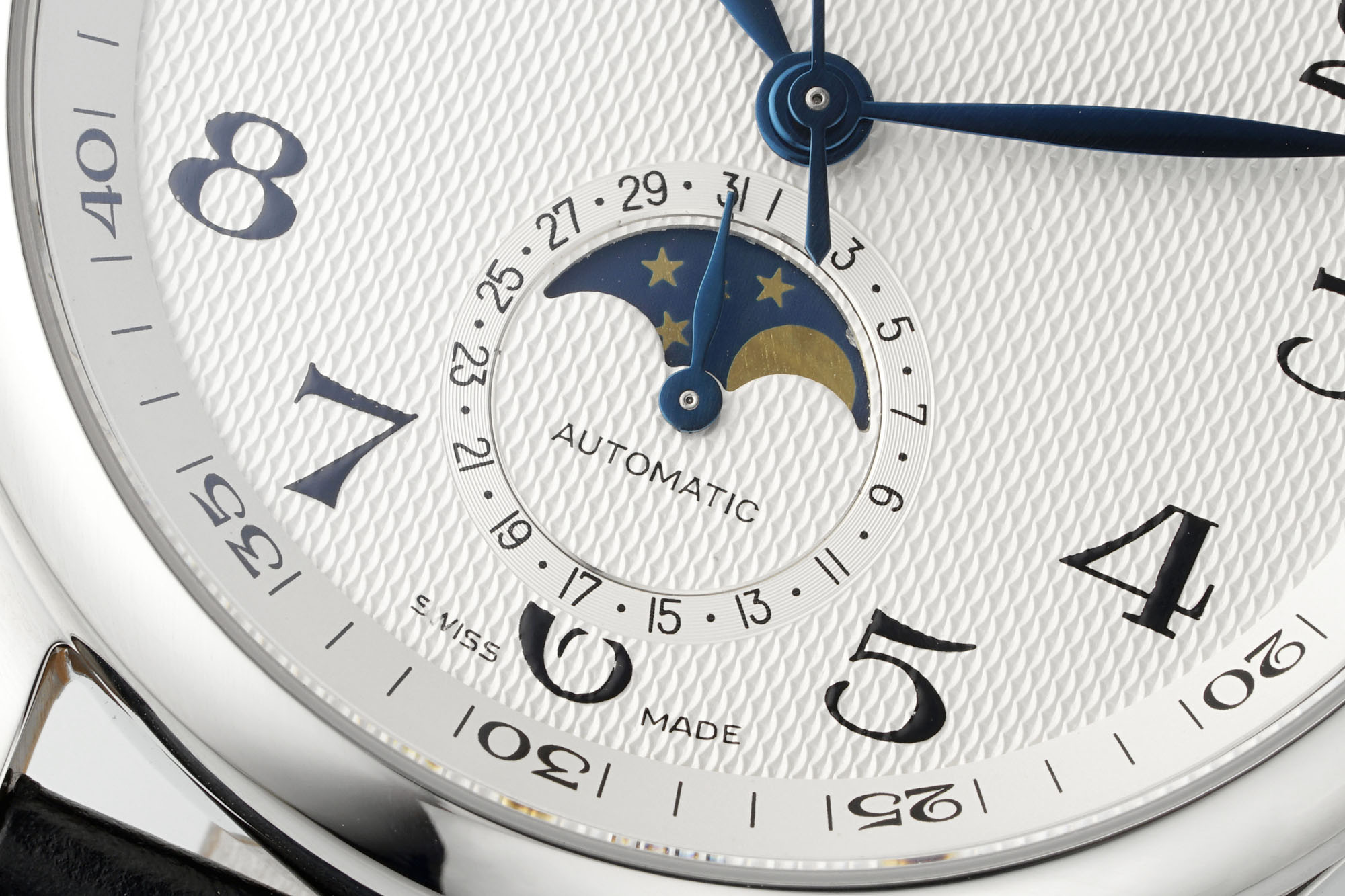 “AF Pioneers 40MM Moon Pine & Springstone Watch: Elegant, Noble, and Perfect for Asian Men” - 图片 5