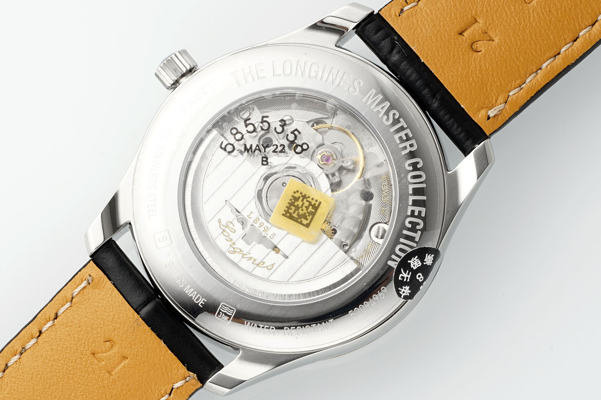 “AF Pioneers 40MM Moon Pine and Springstone Wristwatch: Elegant Design for Asian Men” - 图片 6