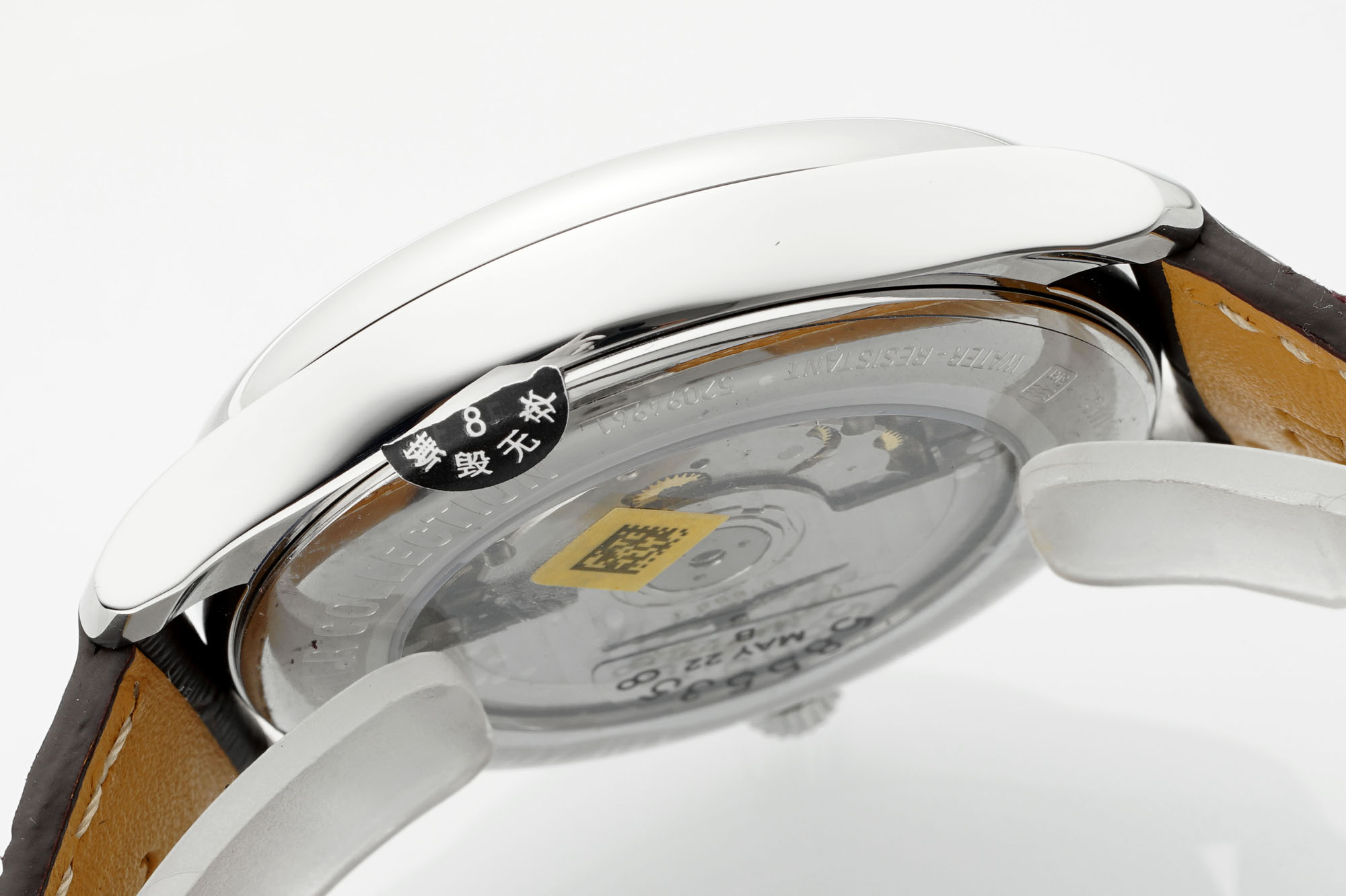“AF Pioneers Moon Pine Springstone 40MM Watch: Elegant Craftsmanship for Asian Men” - 图片 8