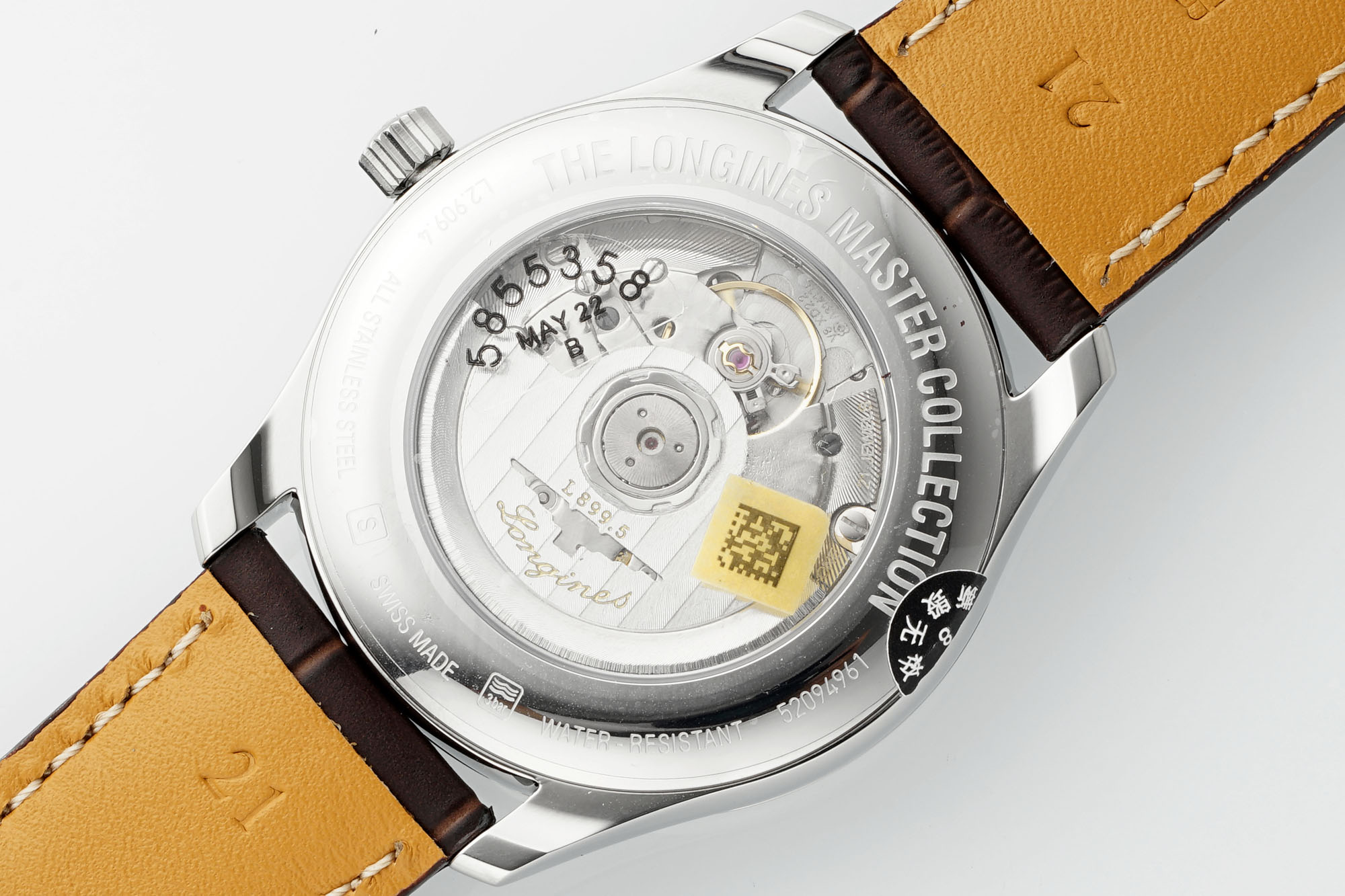“AF Pioneers Moon Pine Springstone 40MM Watch: Elegant Craftsmanship for Asian Men” - 图片 6